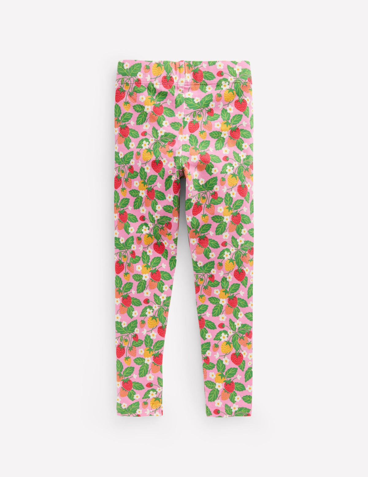 Lustige Leggings für jeden Tag-Kosmos-Rosa Erdbeer-Aufnäher - Image 2