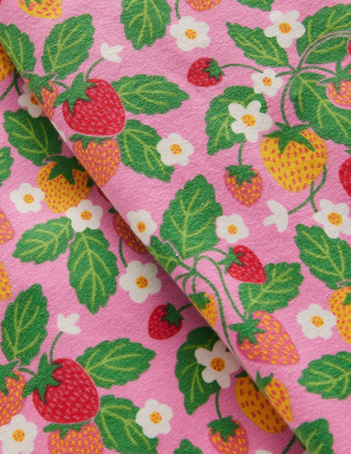 Lustige Leggings für jeden Tag-Kosmos-Rosa Erdbeer-Aufnäher - Image 3