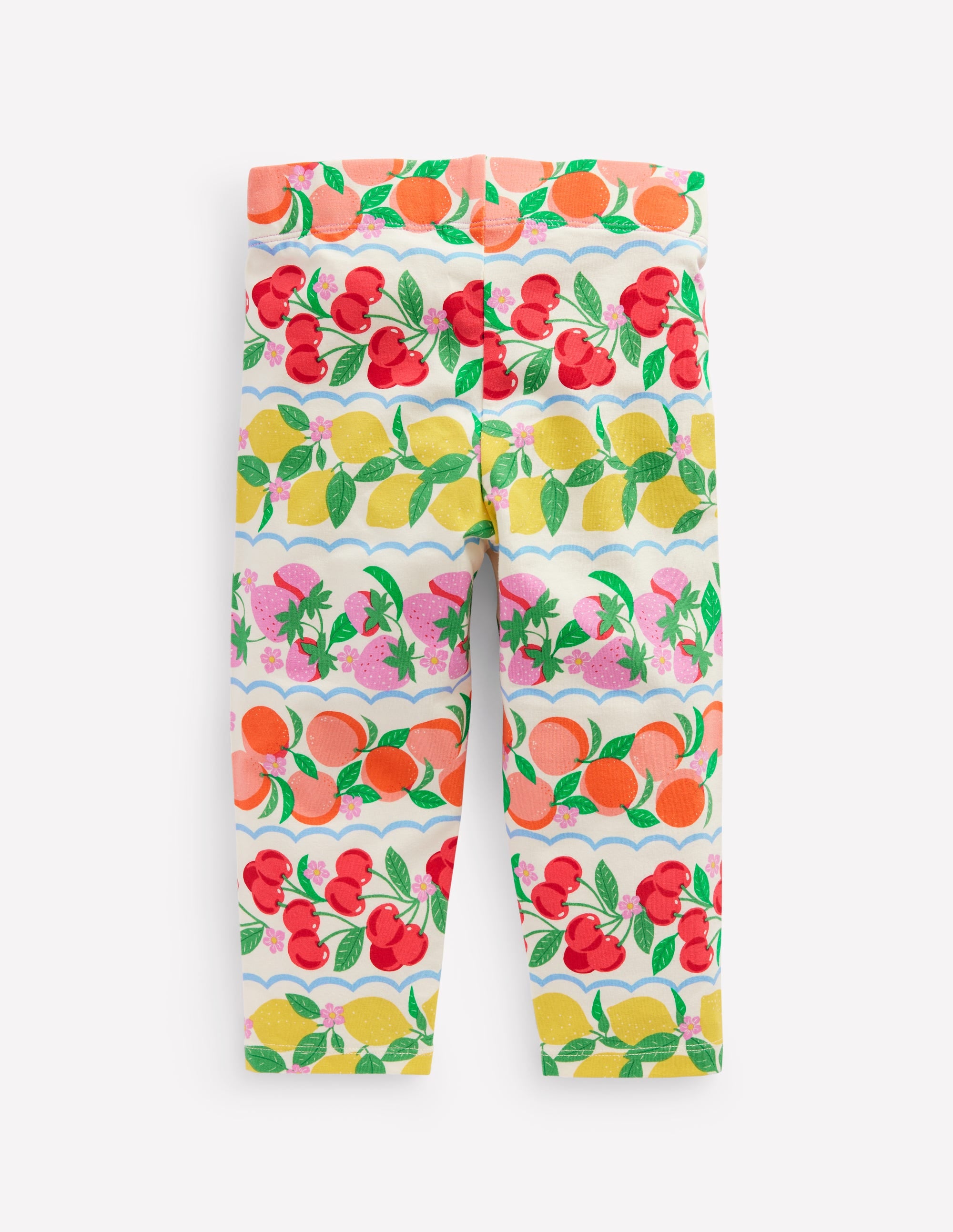 Lustige, verkürzte Leggings-Regenbogenfrucht Streifen - Image 2