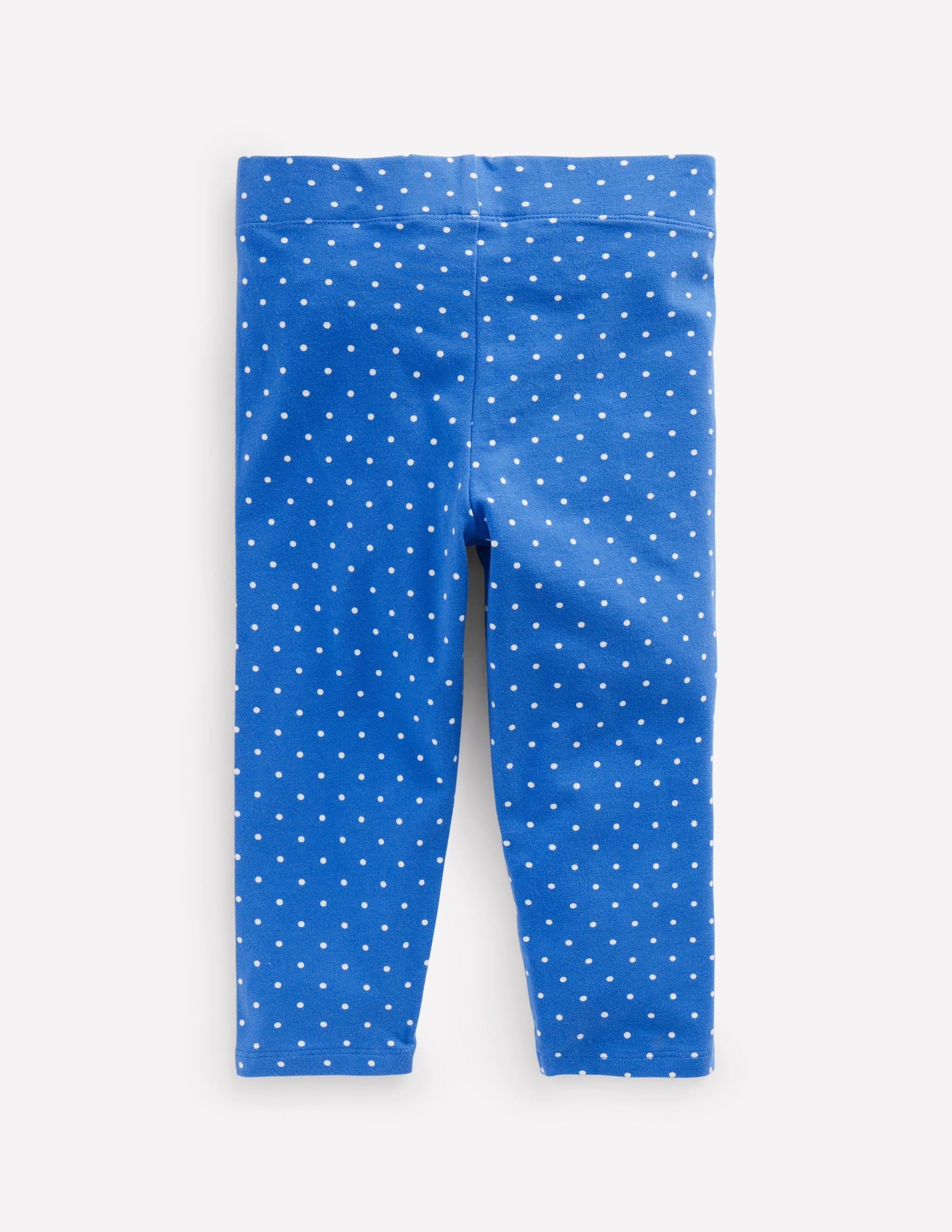 Lustige, verkürzte Leggings-Eisvogel-Blau Mini-Punkte - Image 2