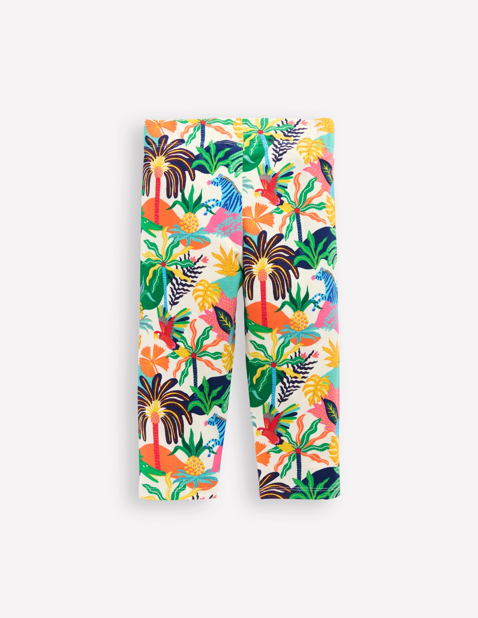 Legging court fun-Jungle multi ivoire doux - Image 2