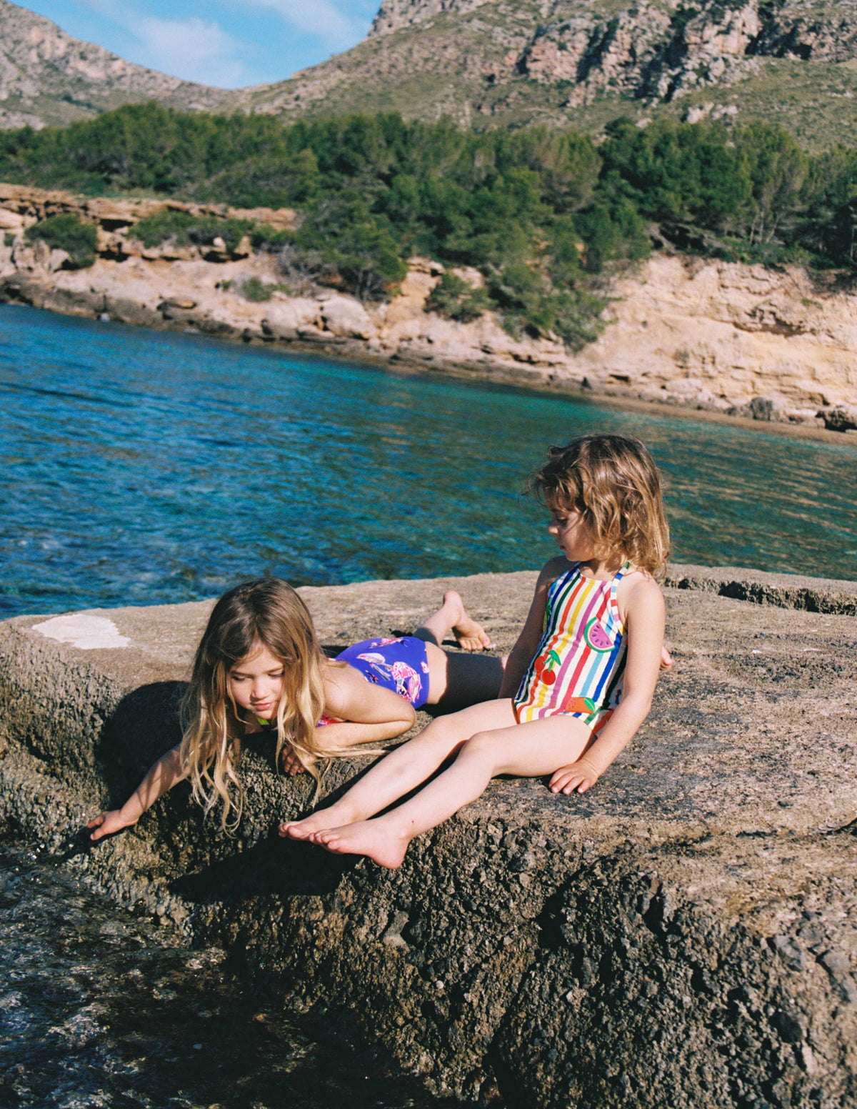 Ellery Fun Logo Swimsuit-Rainbow Stripe Fruit - Image 4