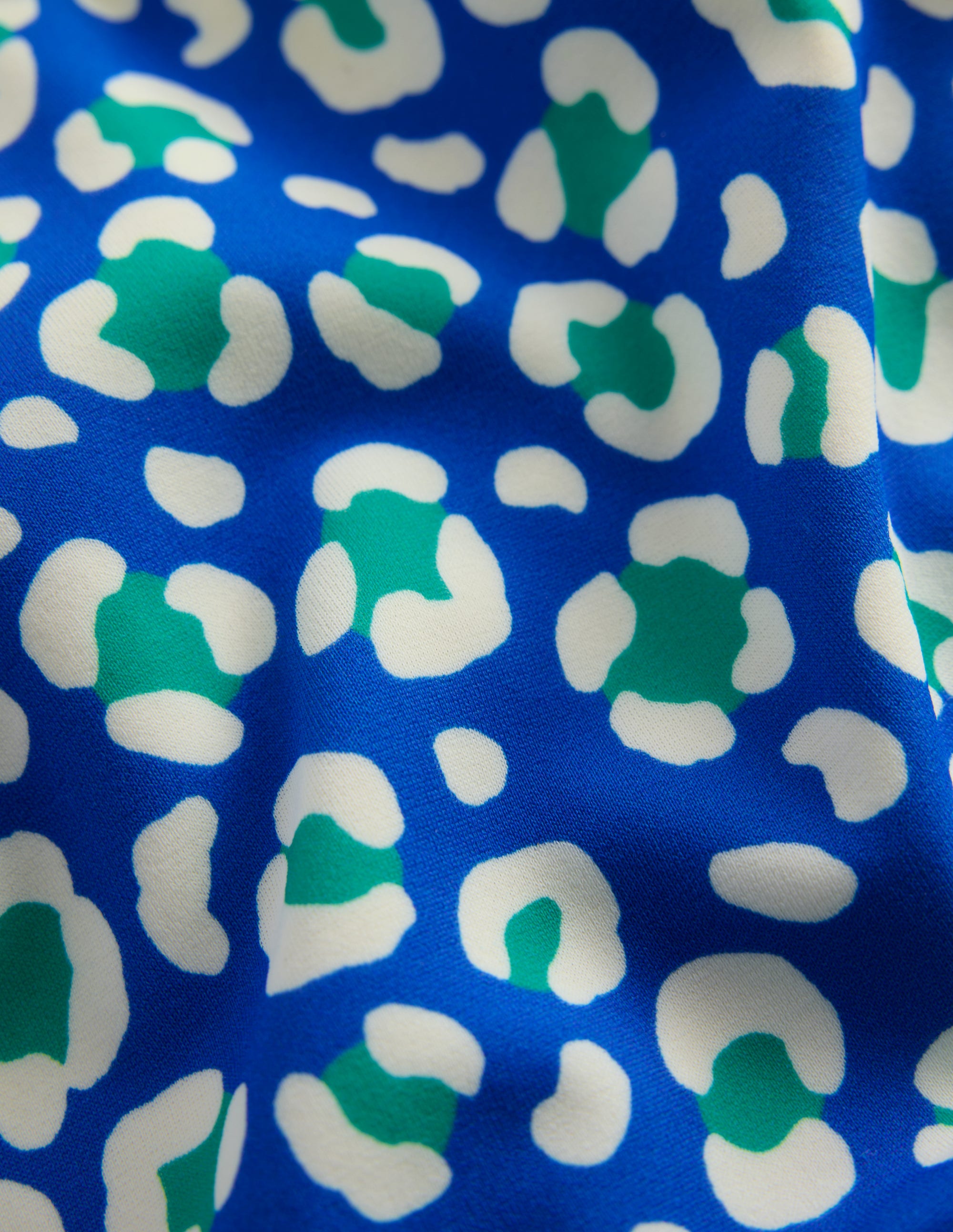 Bas de bikini à motif-Léopard aigue-marine - Image 3