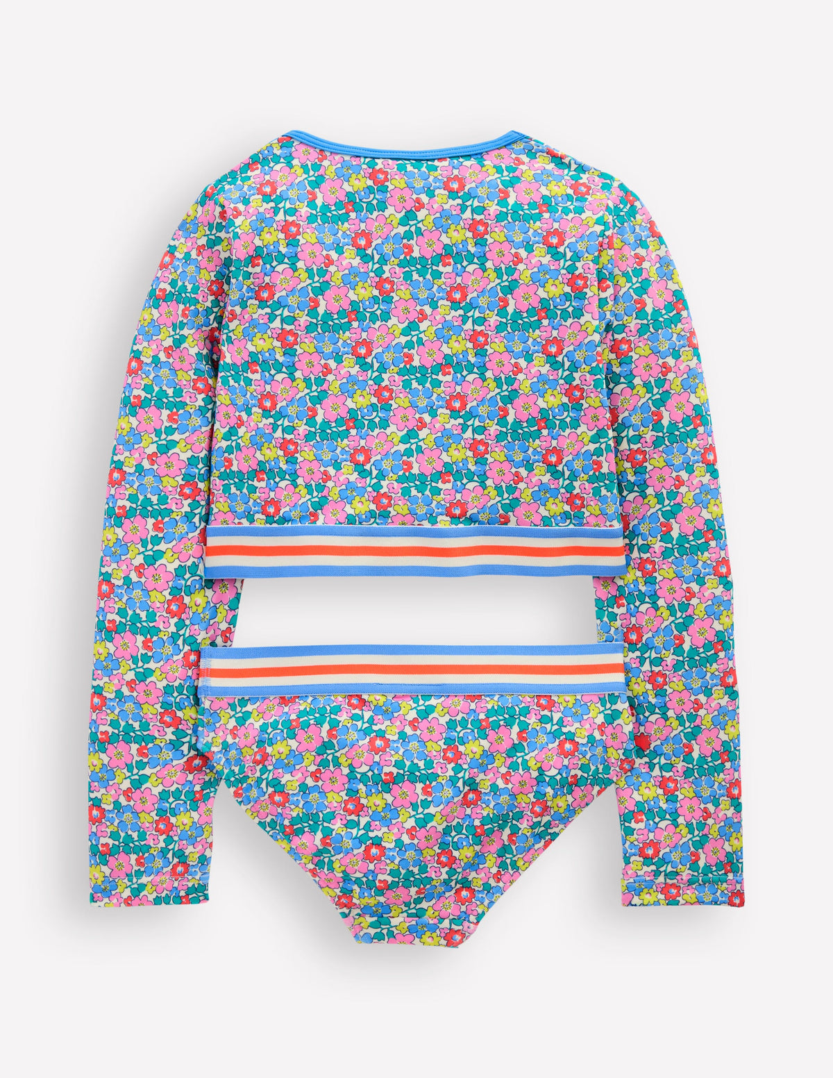 Ensemble avec haut de plage court-Bunt Blumenbeet - Image 2