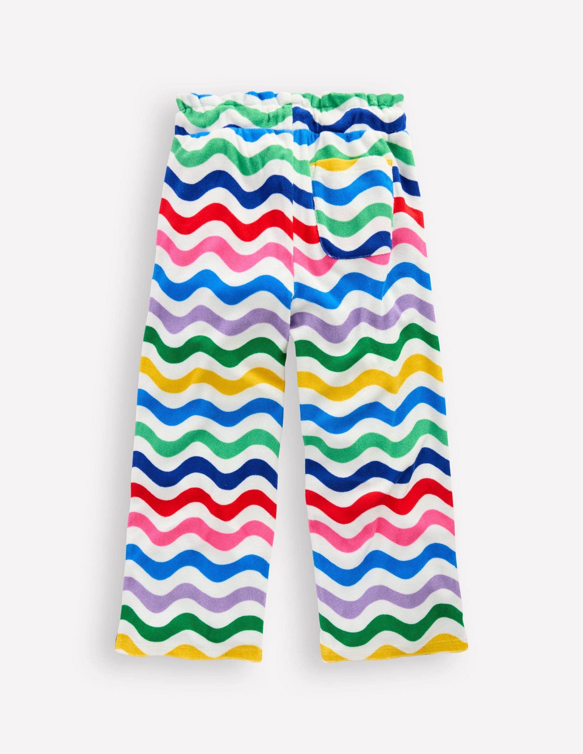 Pantalon en éponge-Vague multi-2