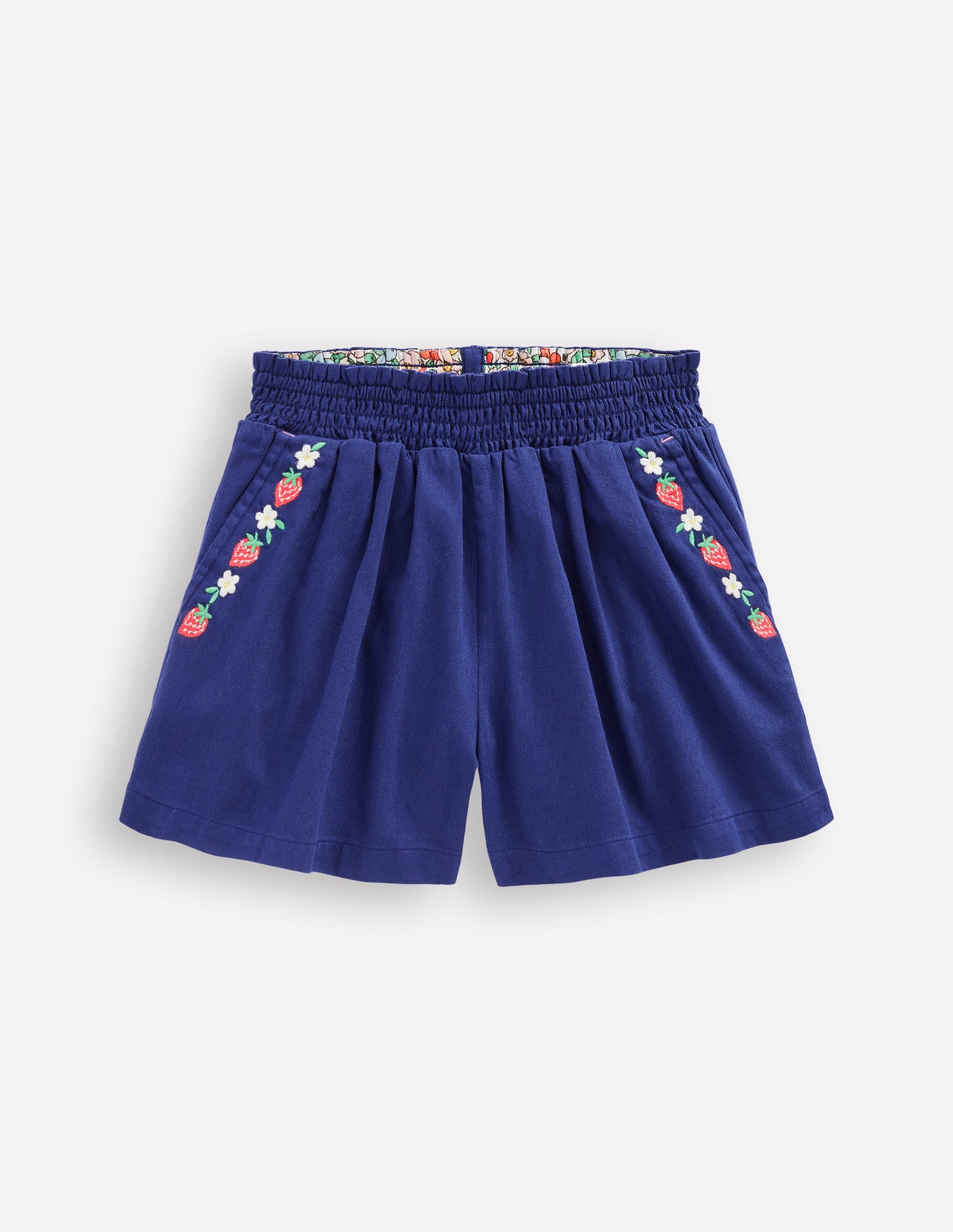 Shorts zum Hineinschlüpfen-Aristocratic Blue/ Ivory Stripe-1