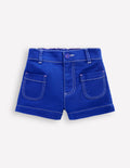 Short à poches plaquées-Black