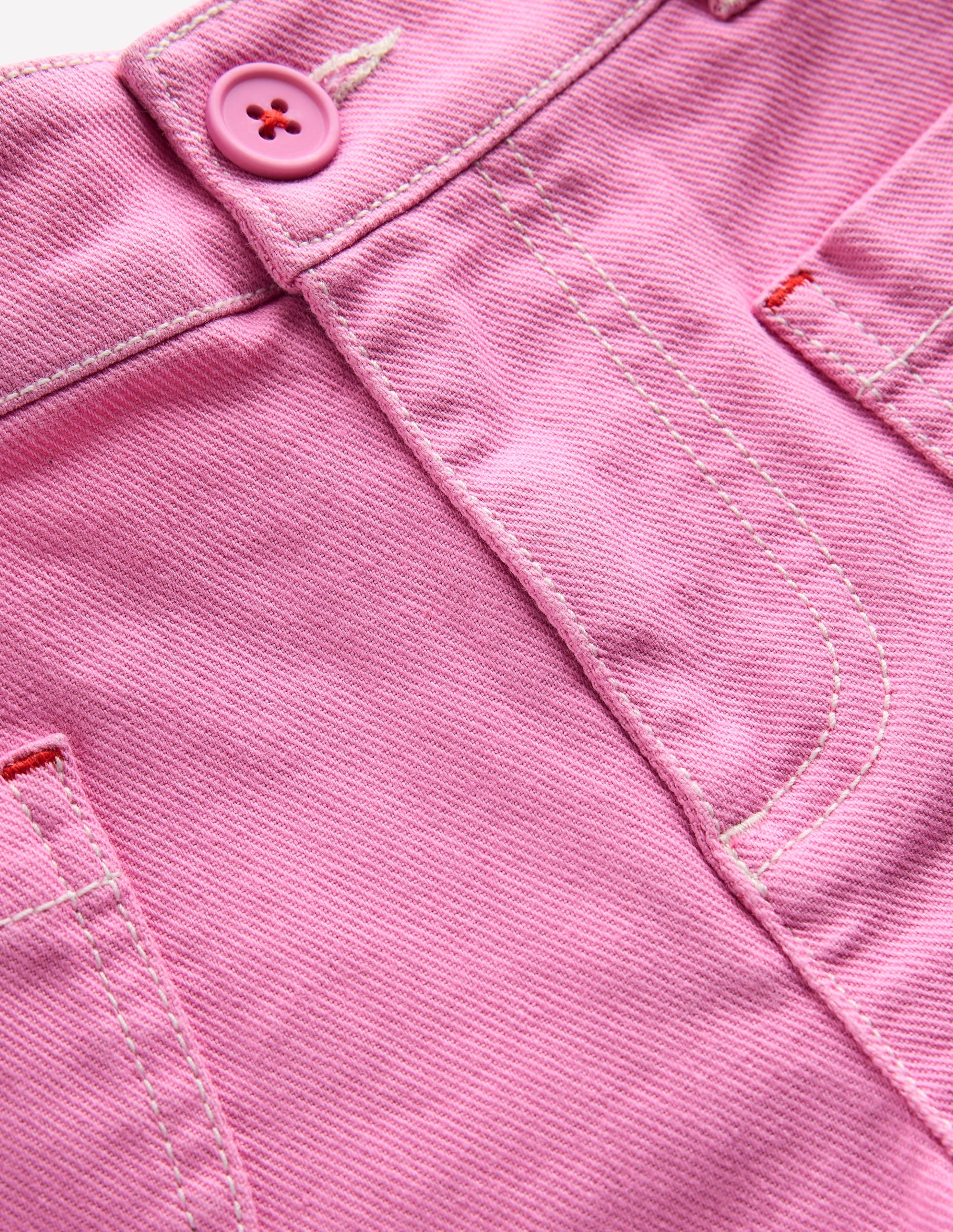 Shorts mit aufgesetzten Taschen-Vintage-Mauve - Image 3