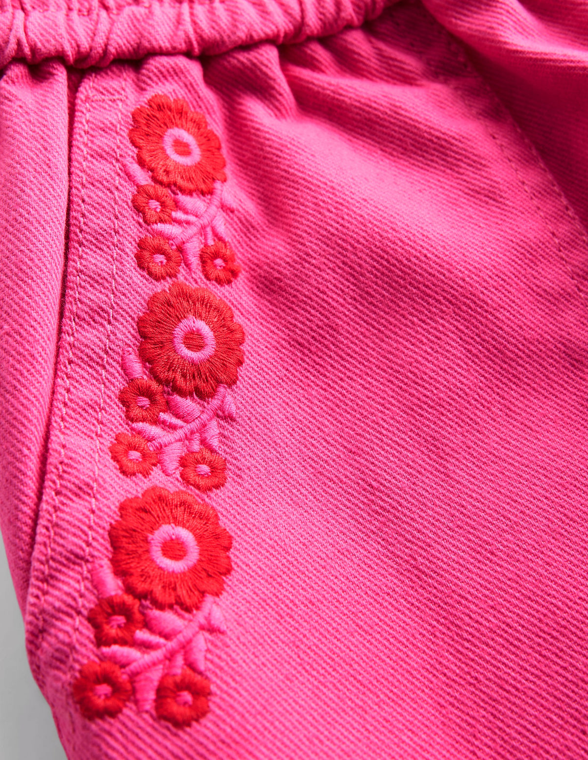 Hose zum Hineinschlüpfen-Sorbet-Rosa Stickerei - Image 3