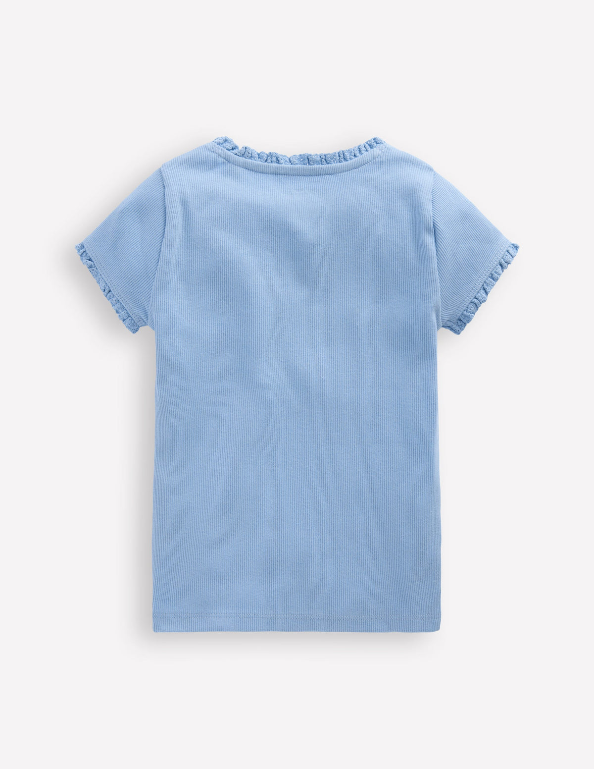 Geripptes Kurzarm-T-Shirt-Multi Spring Meadow - Image 2