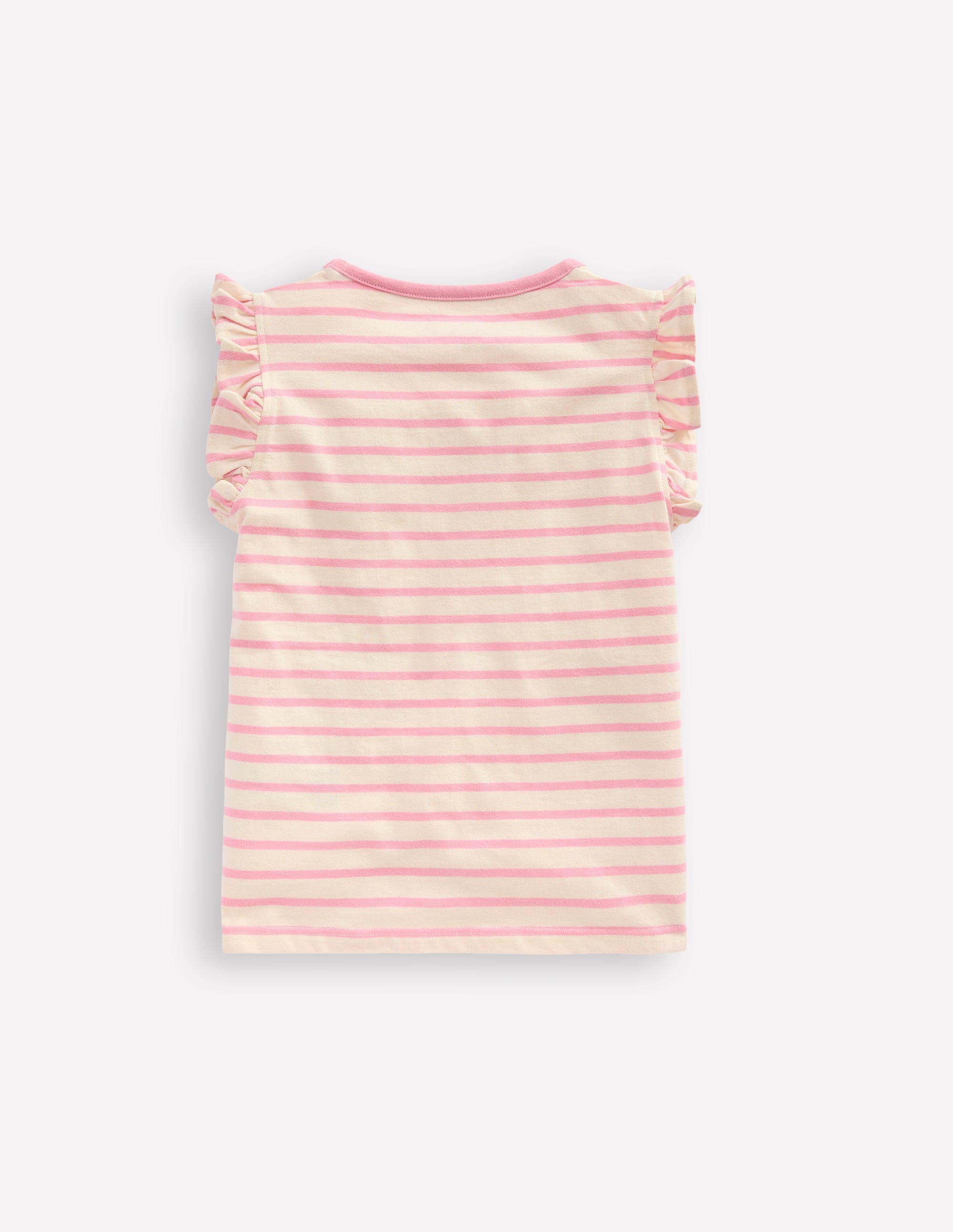 T-Shirt mit Flatterärmeln-Kaugummirosa Obst - Image 2