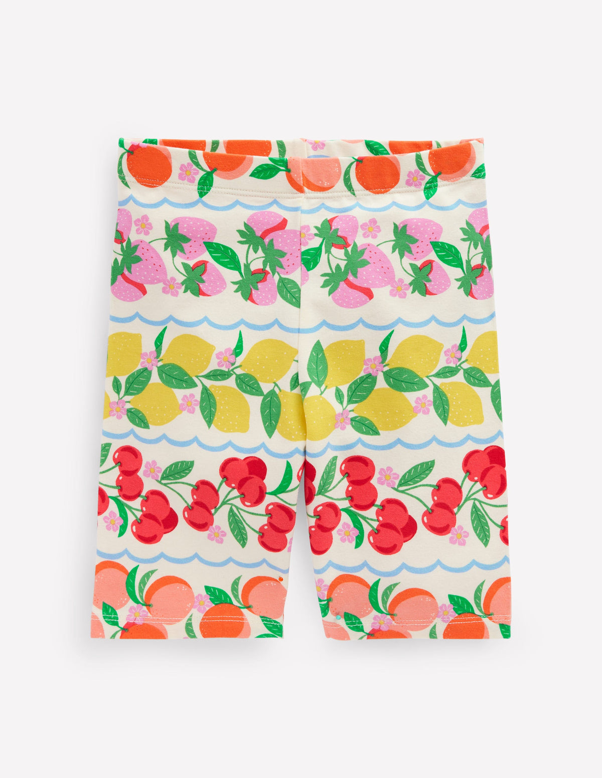Radlerhose-Regenbogenfrucht Streifen-1