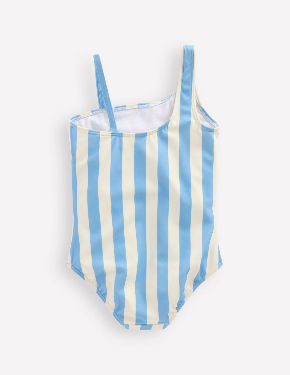 Sunday Badeanzug mit Applikation-Vintage-Blau Eiscreme Streifen - Image 2