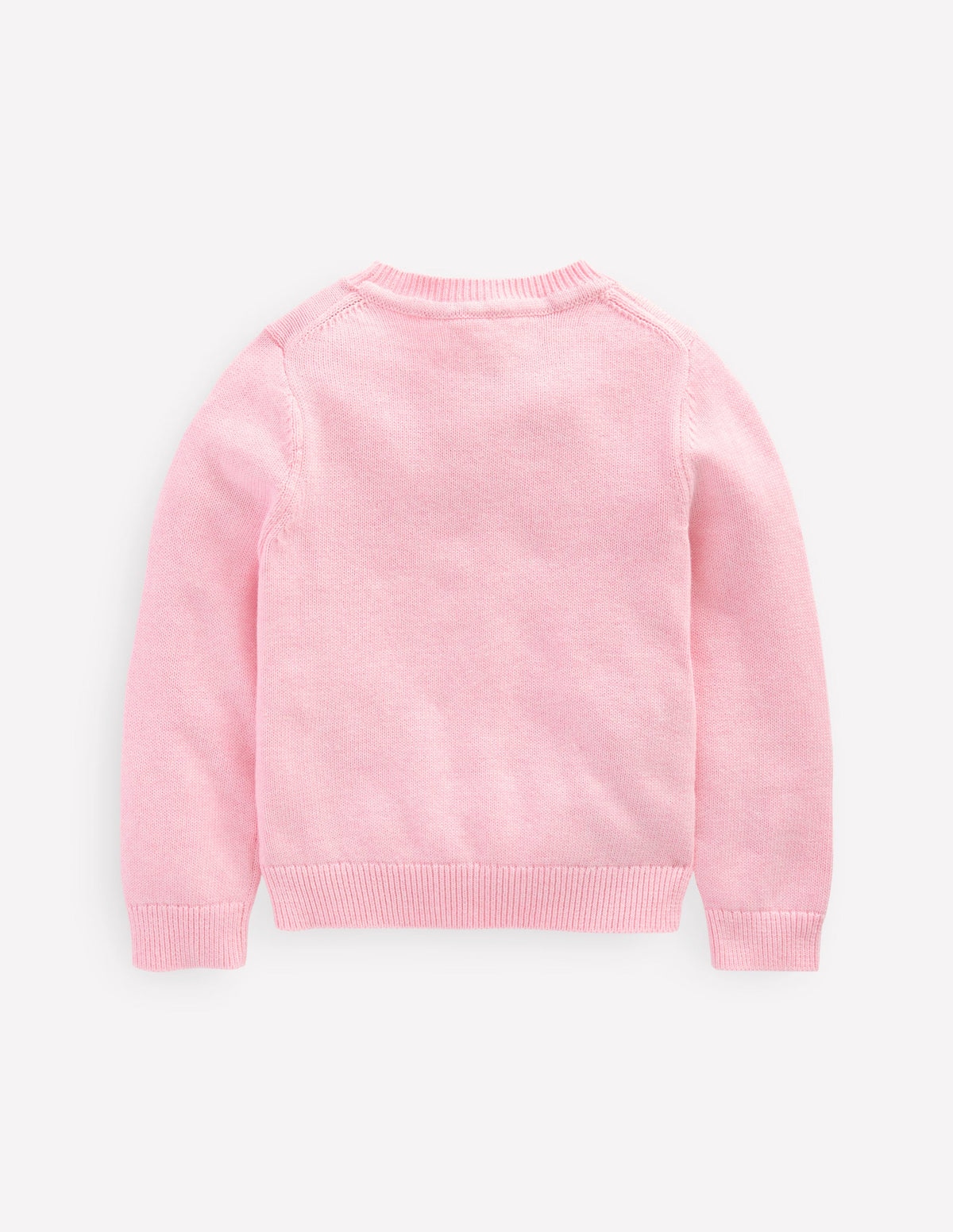 Karina lustiger Häkelpullover-Sanftes Rosa Eis - Image 2