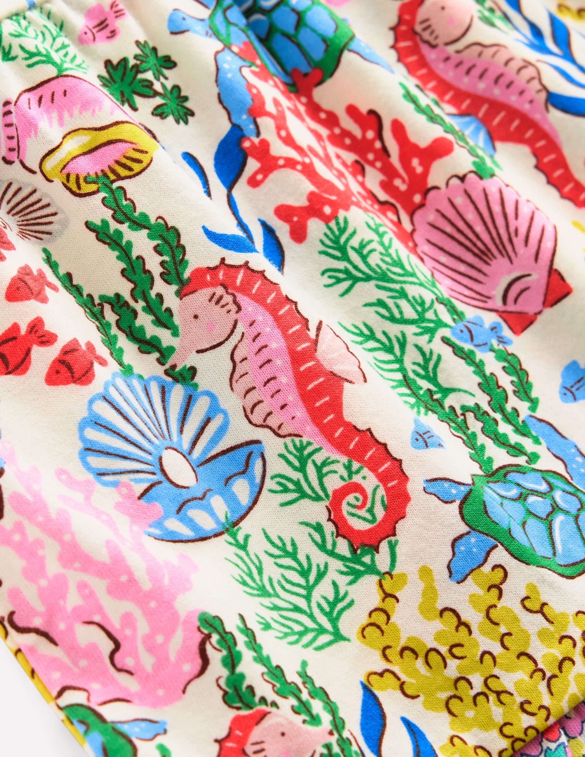 Robe motif pêle-mêle Enola en jersey-Bunt Blumenbeet - Image 3