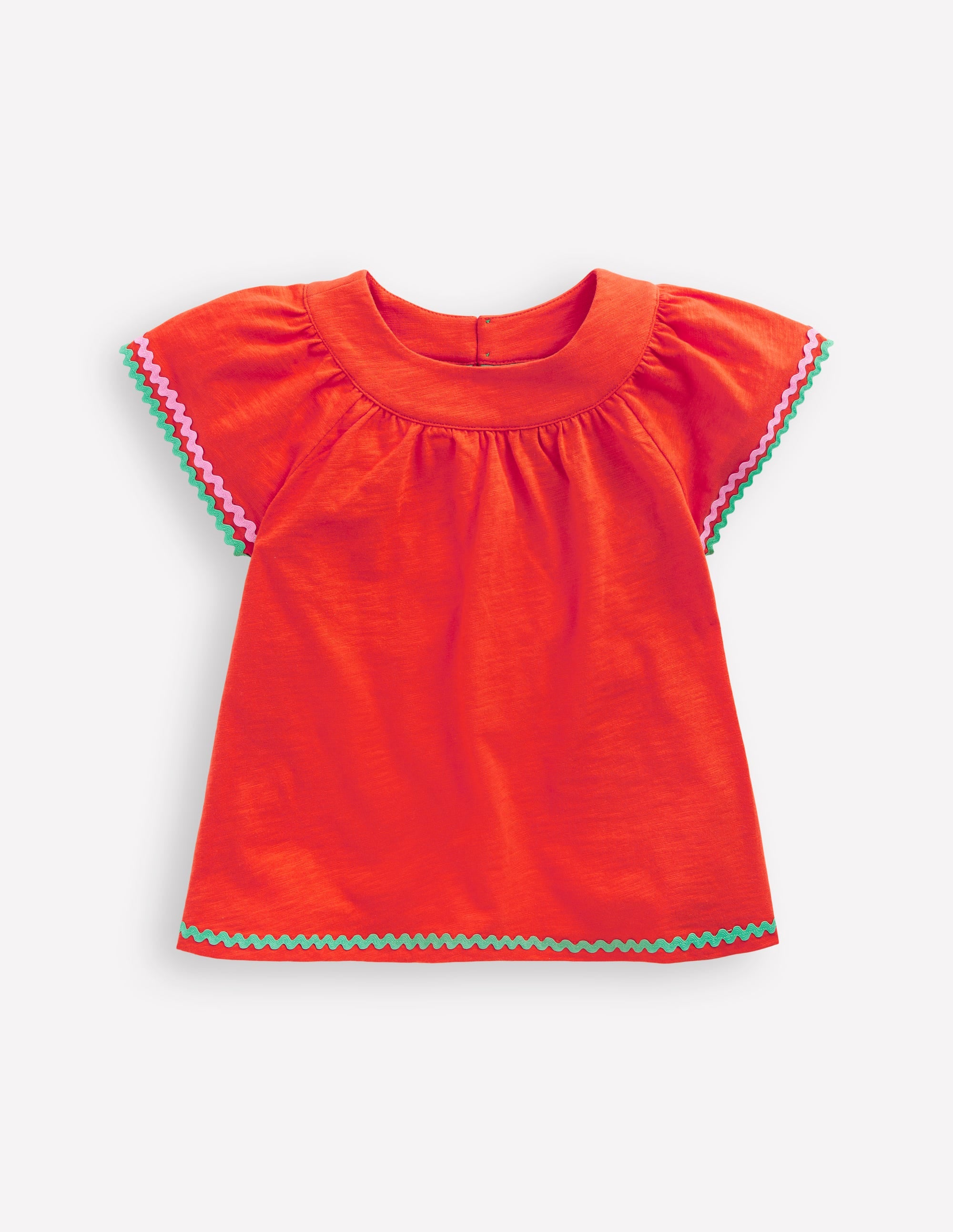 Joli top à détails-Rouge pétard - Image 1