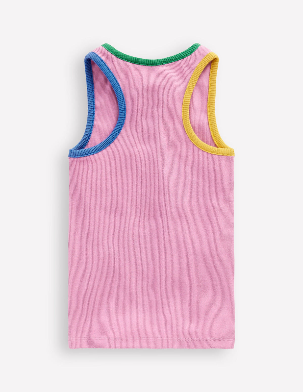 Geripptes Racerback-Top-Vintage-Mauve - Image 2