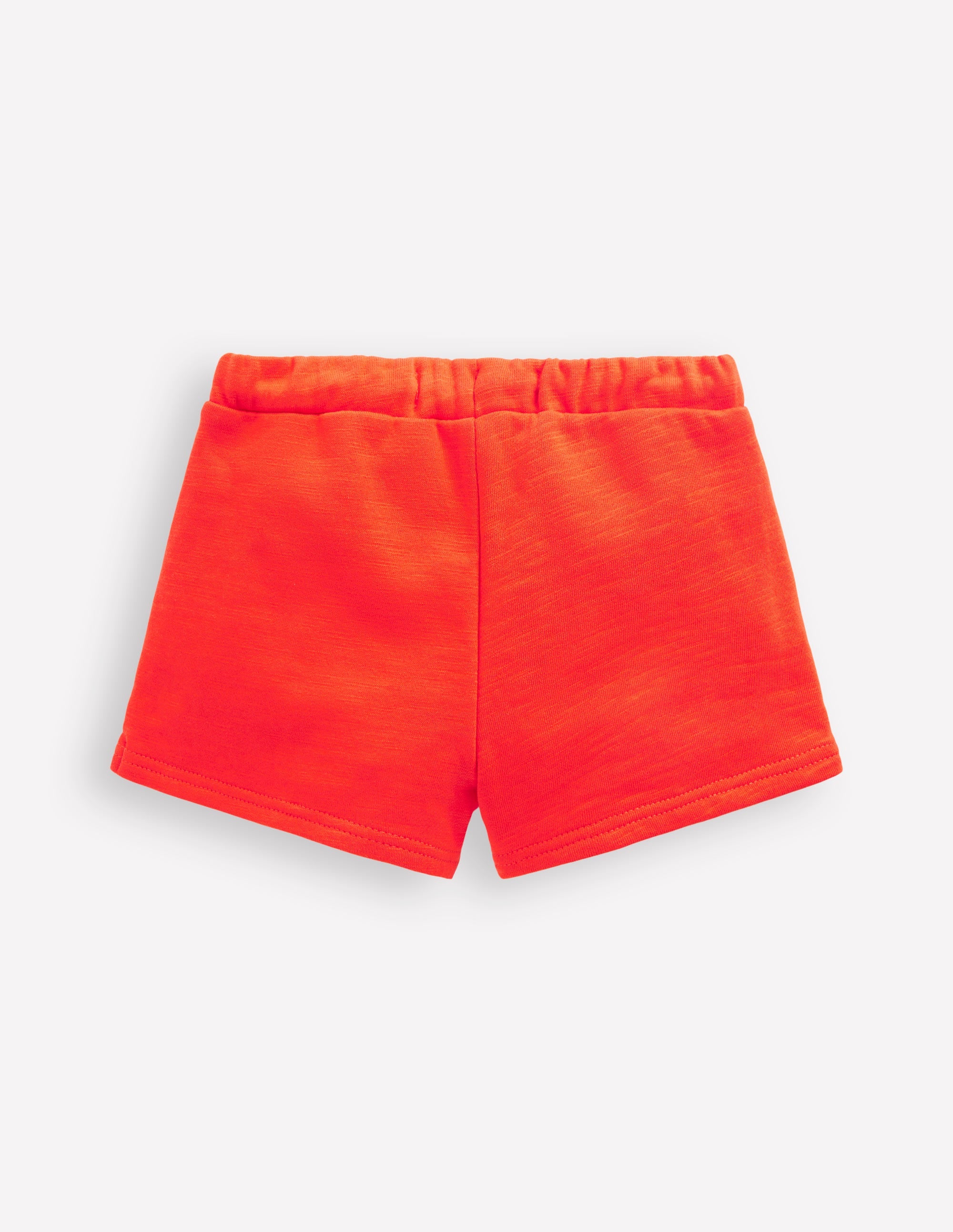 Short en jersey à pompons-Rouge pétard - Image 2