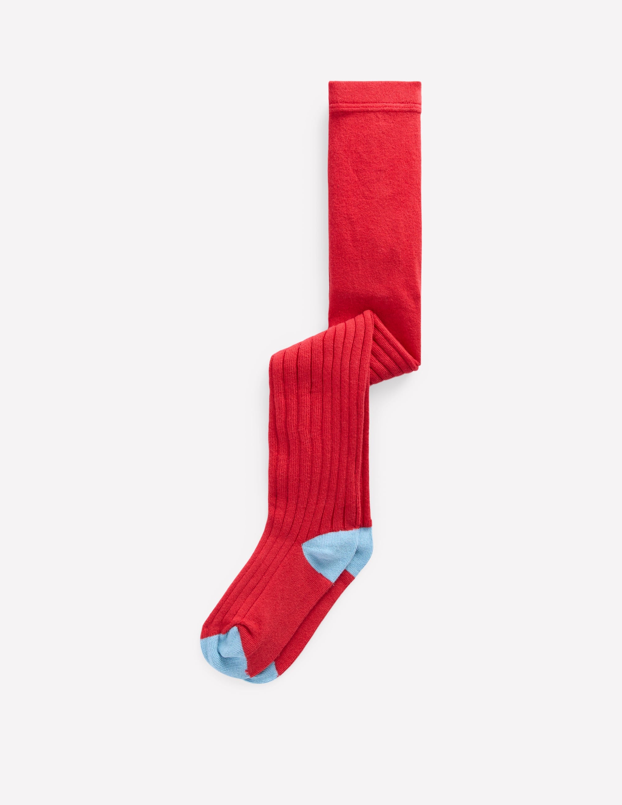 Collant côtelé bébé-Rockabilly rouge - Image 1