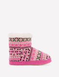 Fair-Isle-Hausstiefel-Klassisch Fair-Isle