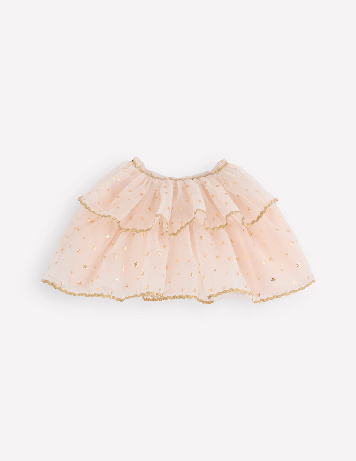 Tulle Cape-Soft Ivory/ Gold Confetti - Image 3