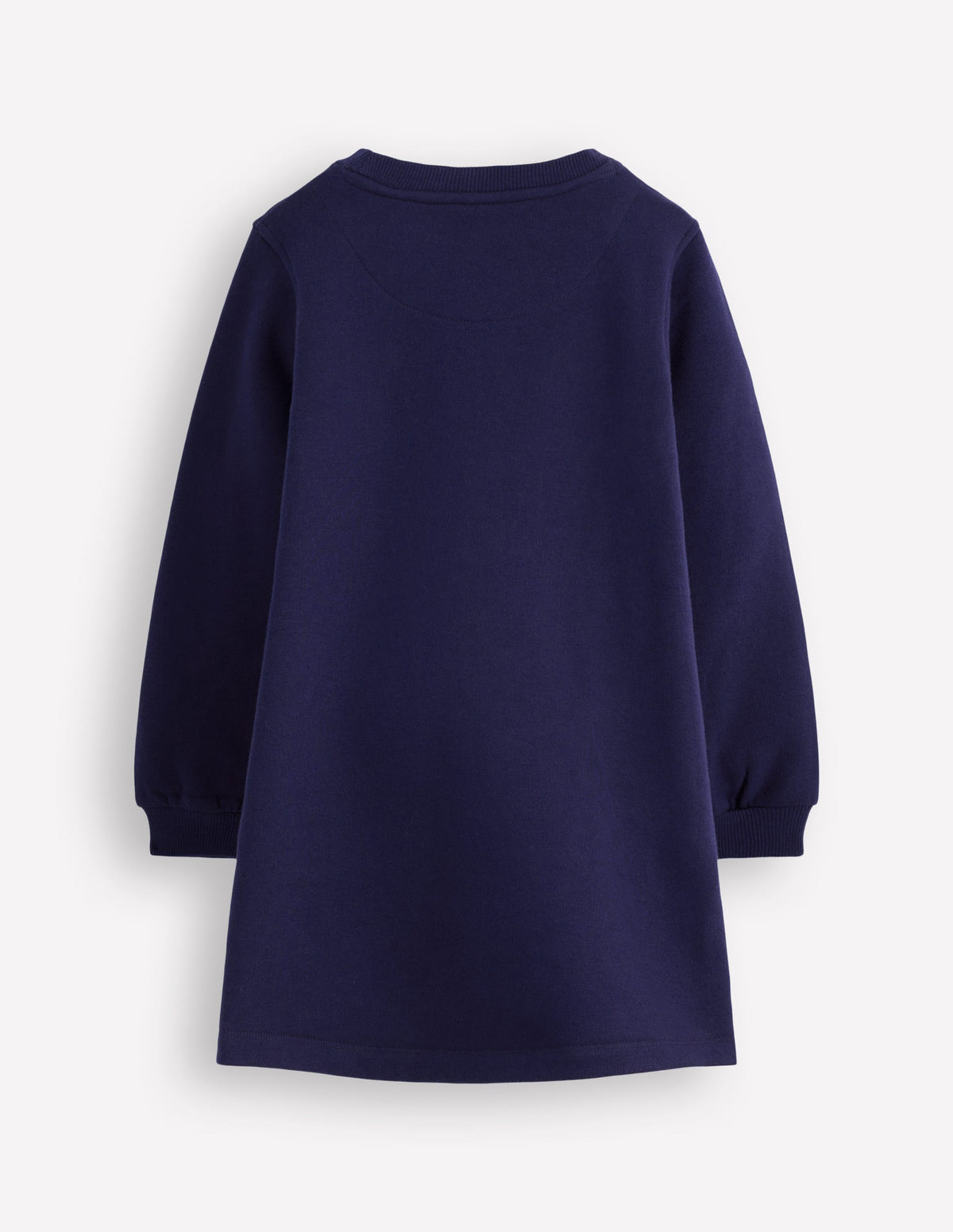 Ida Sweatshirtkleid mit Applikation-Schuluniform-Marineblau Tiger - Image 2