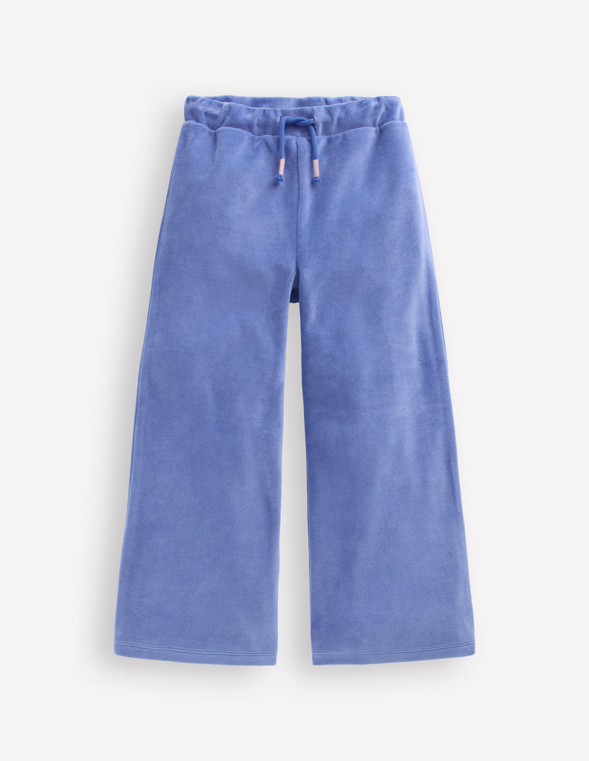 Samt-Jogginghose mit Herztasche-Blau - Image 1