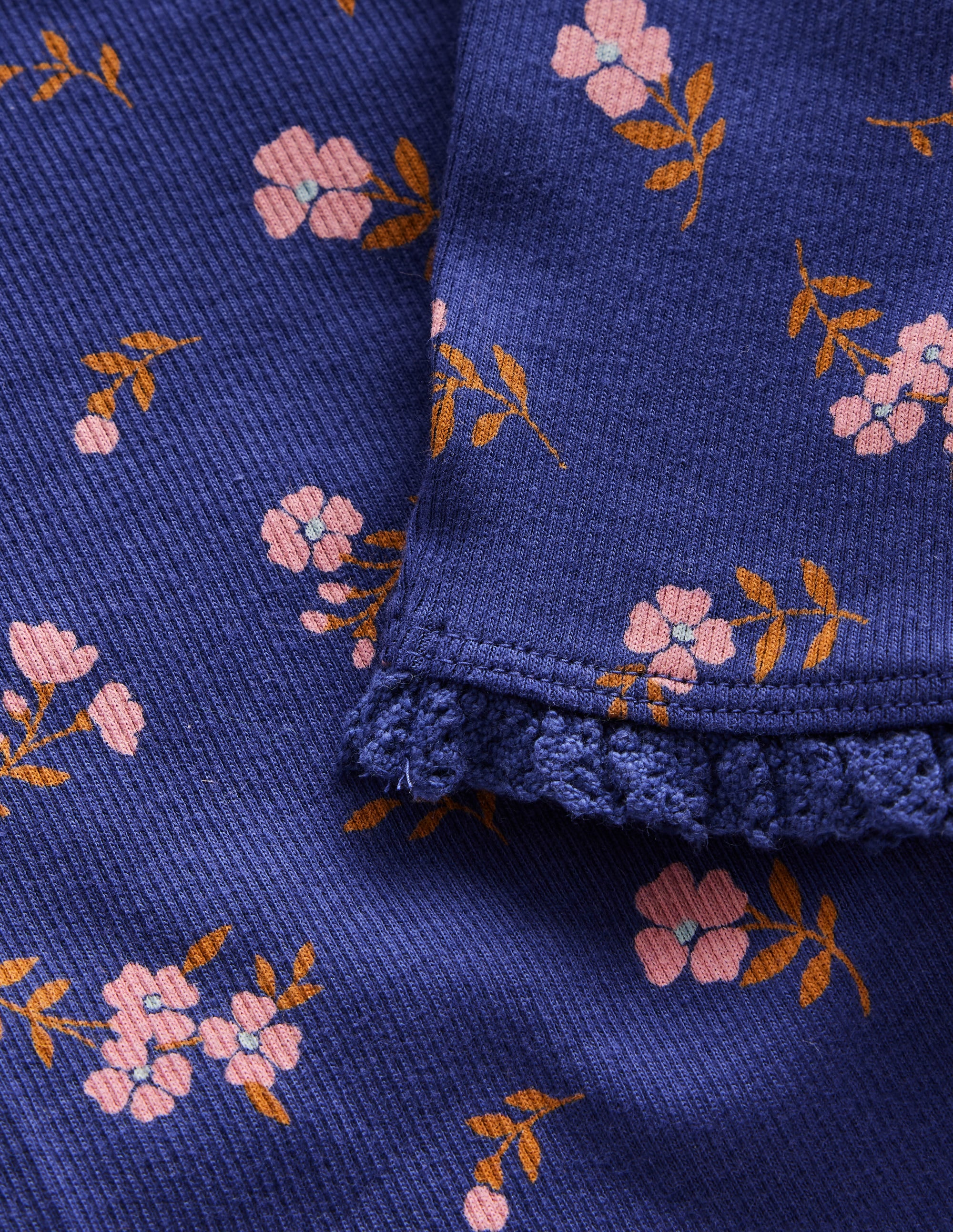 Gerippte Leggings-Steuerbordblau Zweig - Image 3