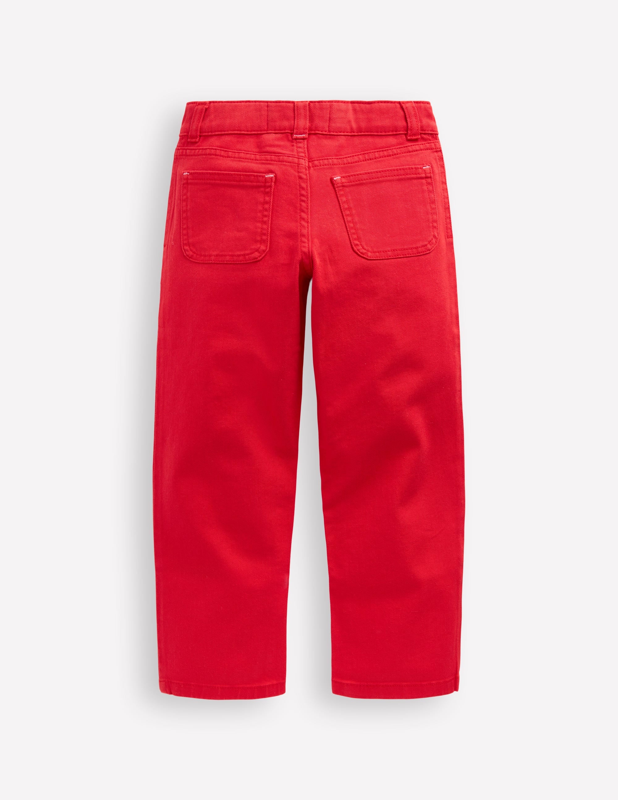 Hose mit aufgesetzten Taschen-Mohnblumenrot - Image 2