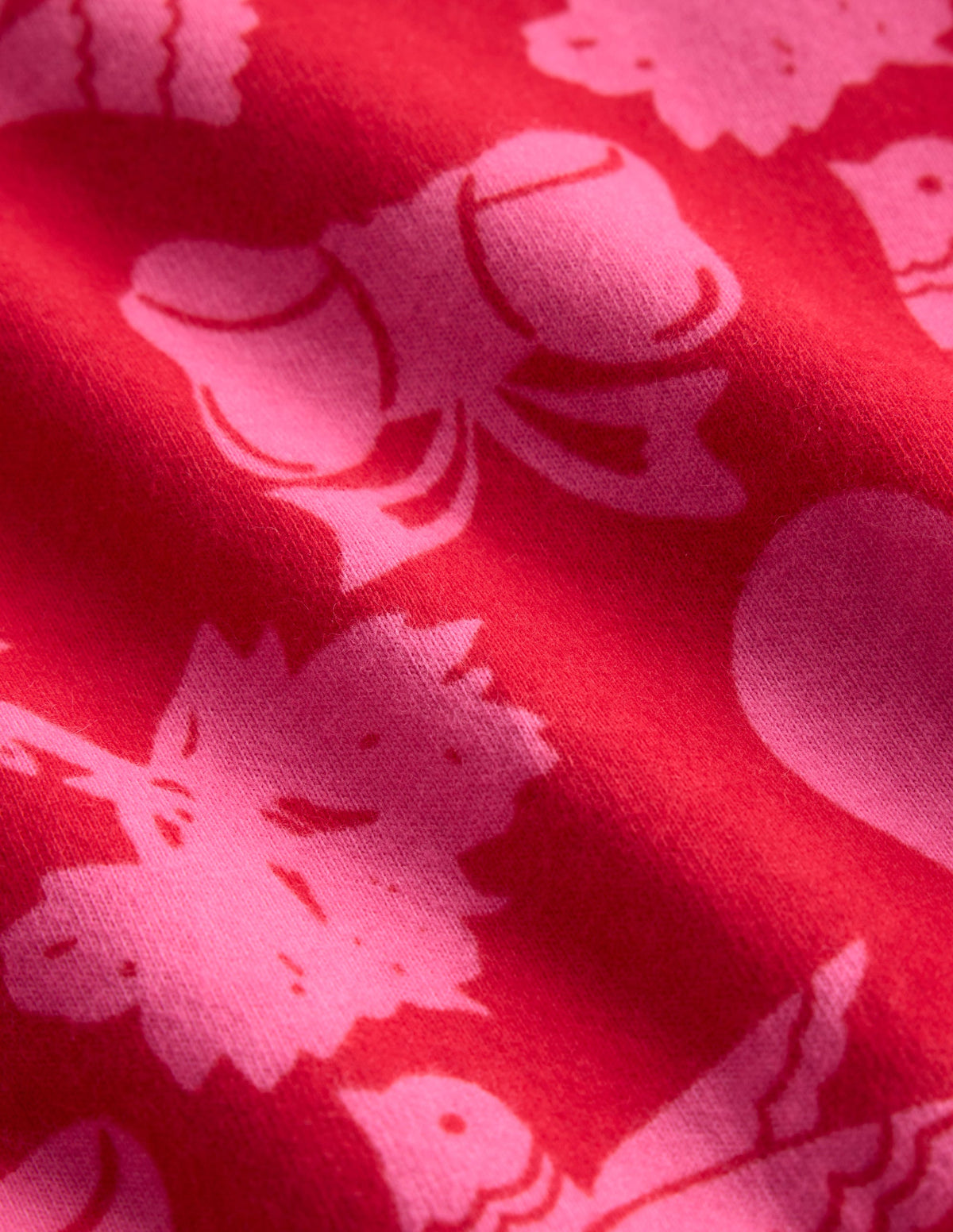 Posie Langärmliges Jerseykleid-Rockabilly-Rot Festtagsstimmung - Image 3