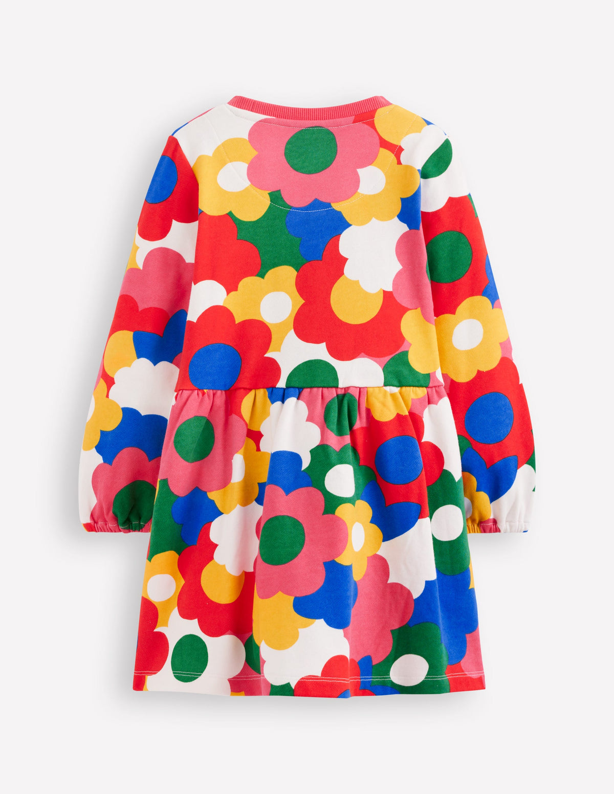 Minna Sweatkleid-Bunt Regenbogen Blume - Image 2