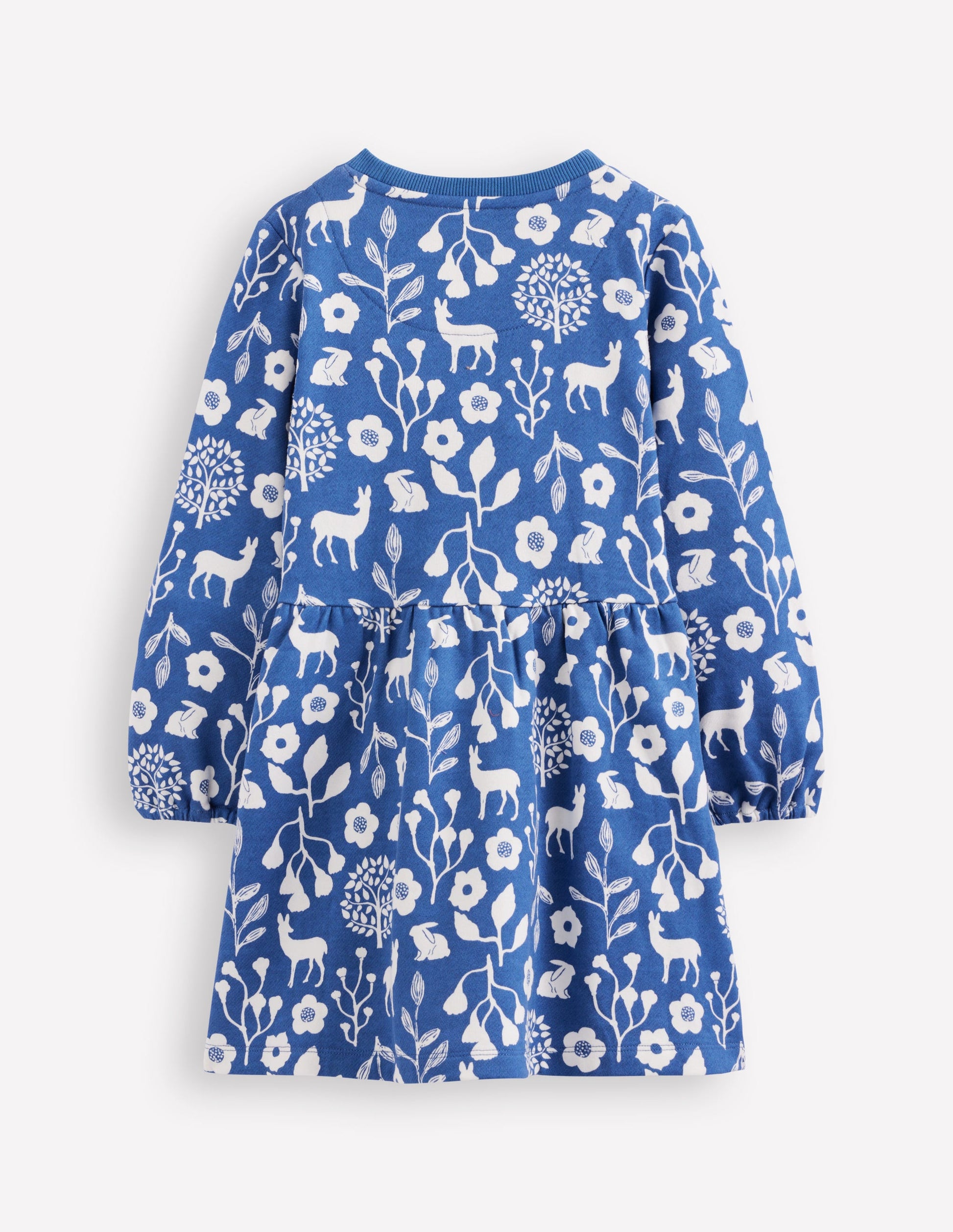 Minna Sweatkleid-Wald Blumenmuster-2