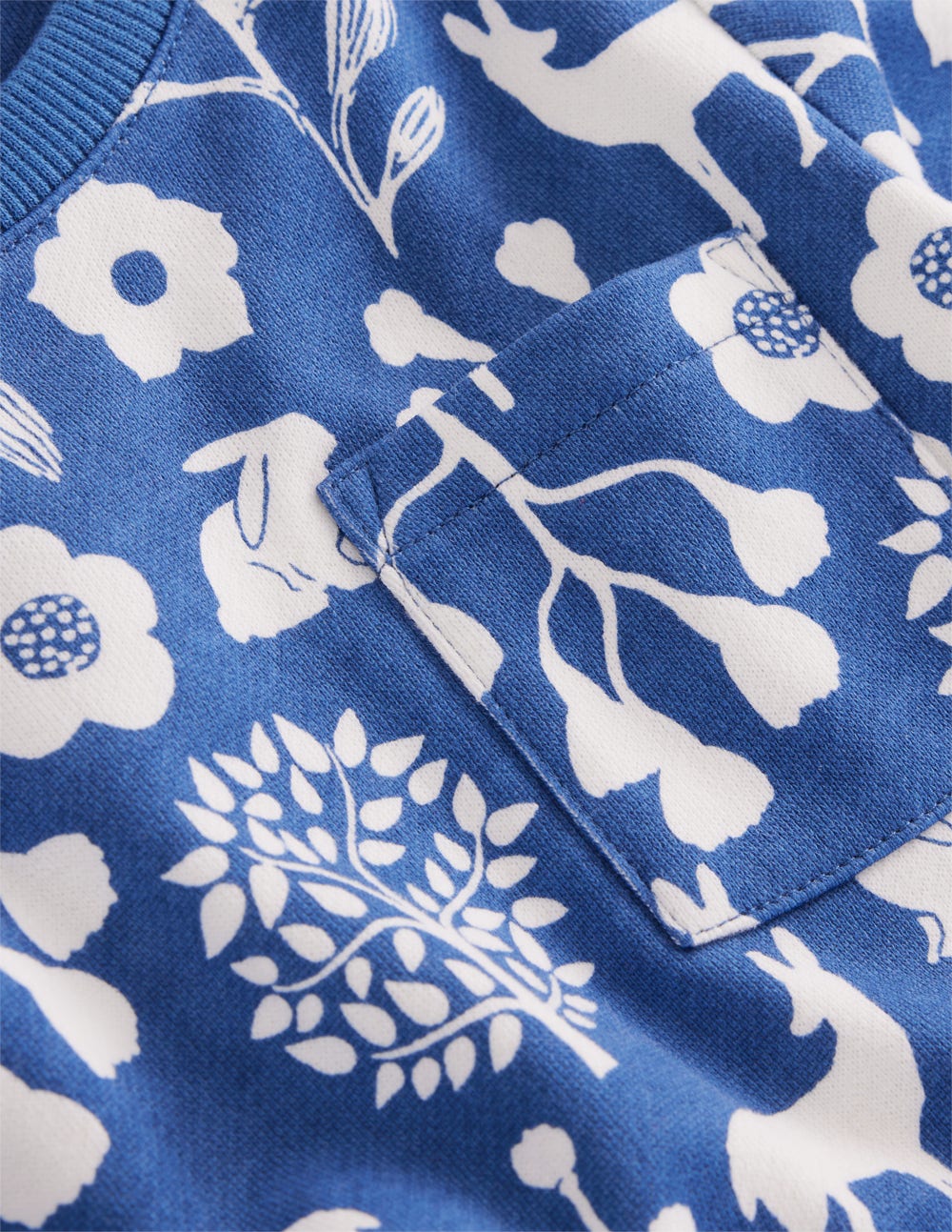 Minna Sweatkleid-Wald Blumenmuster - Image 3