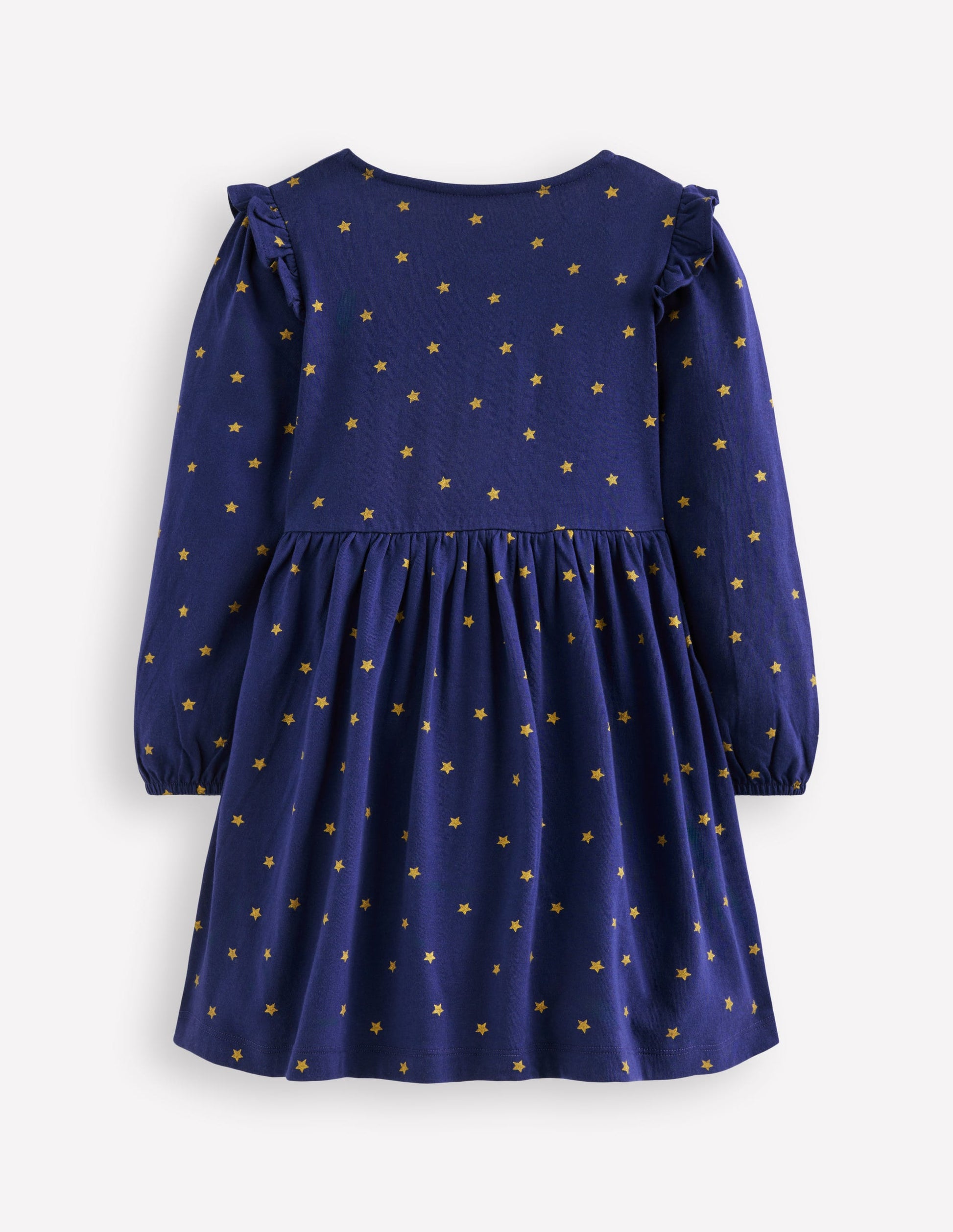 Jersey-Kleid mit Applikation-Schuluniform-Navy, Tiere-2