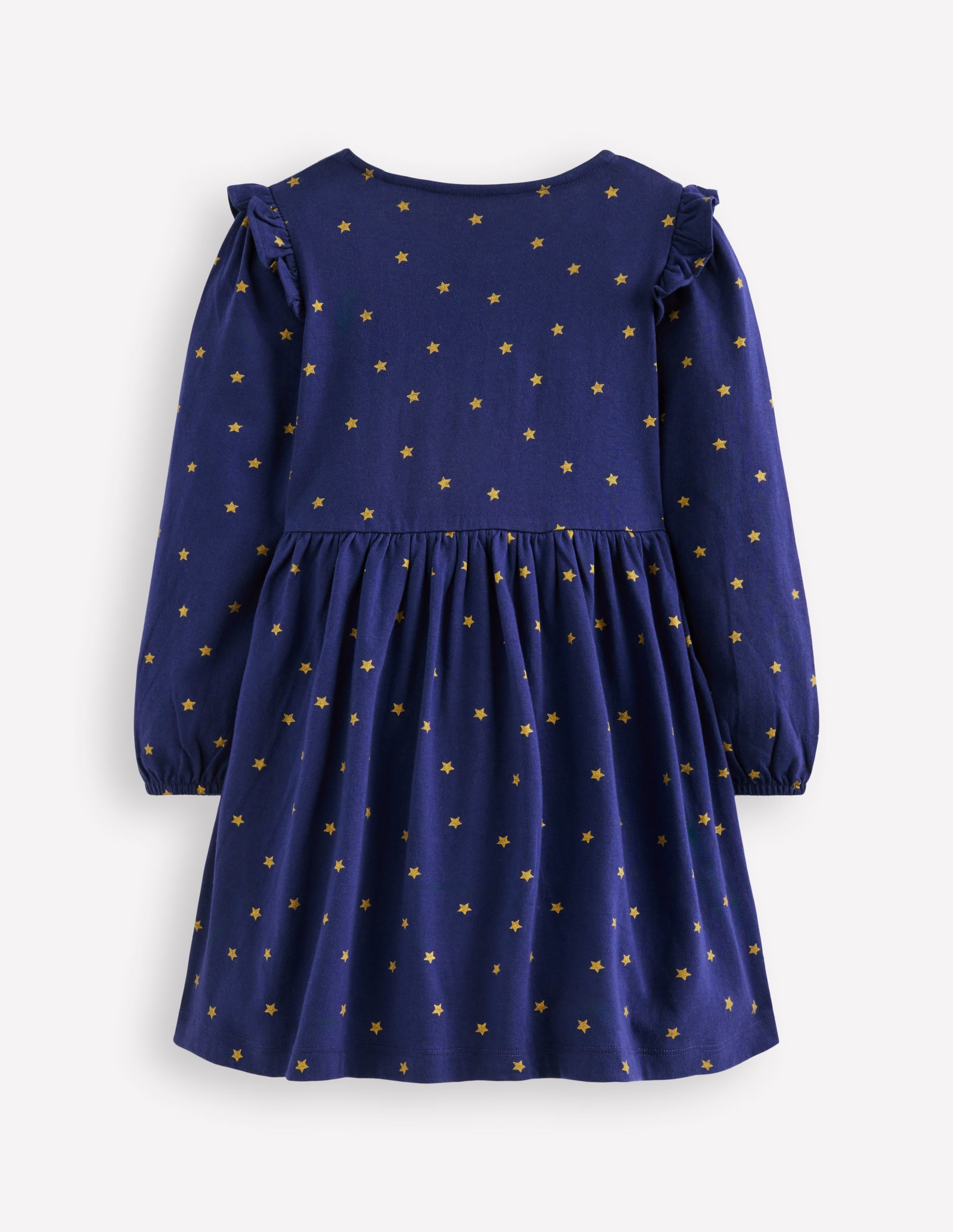Jersey-Kleid mit Applikation-Schuluniform-Navy, Tiere - Image 2