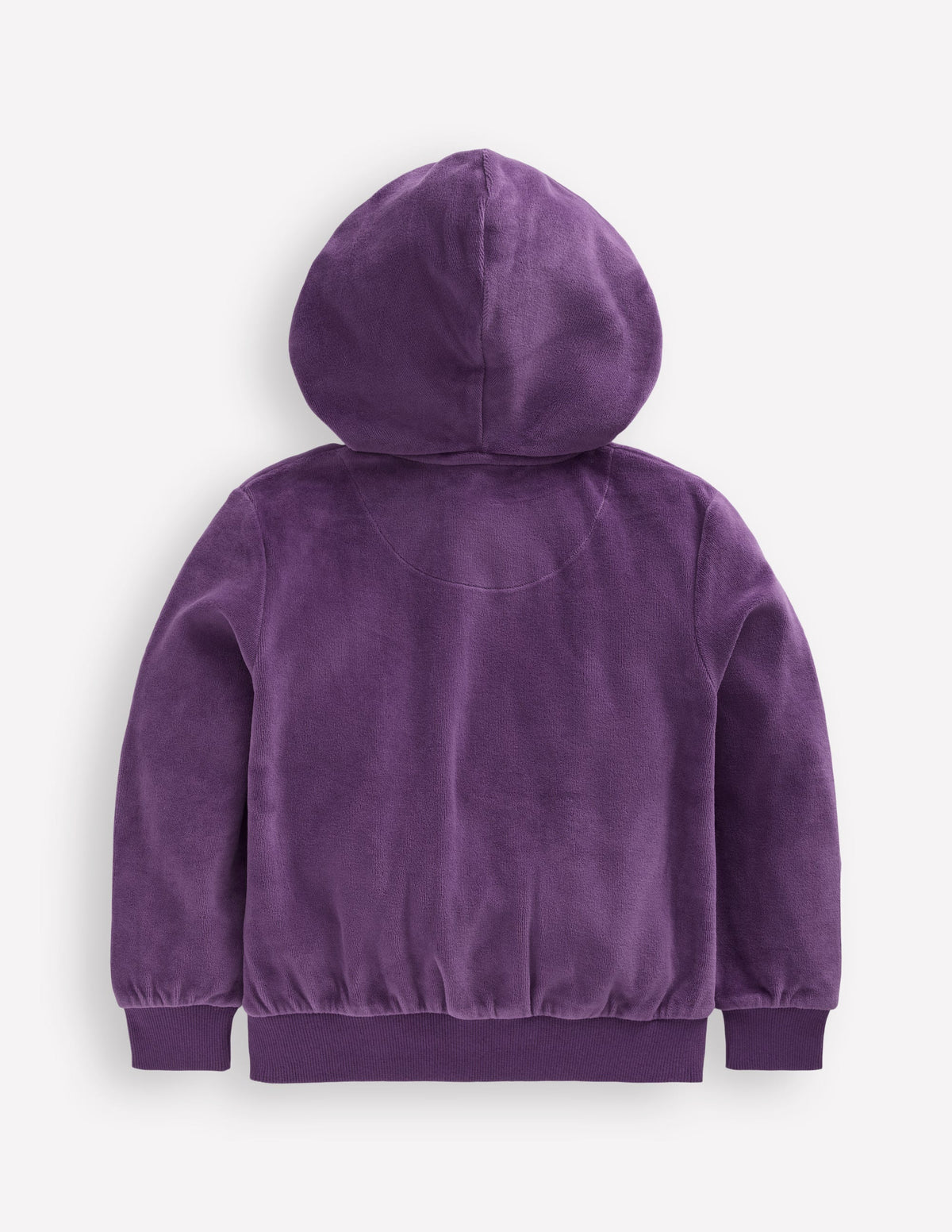Kapuzenpullover aus Velours-Mystisches Lila-2