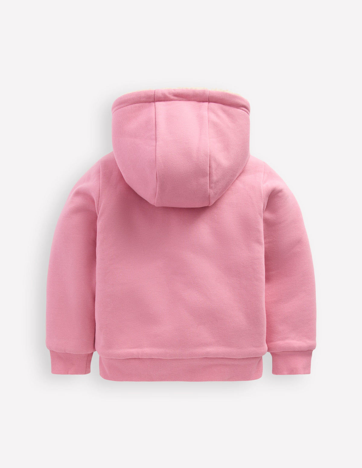 Wendbarer Teddy-Kapuzenpullover-Vintage-Mauve/Eisvogelblau-2