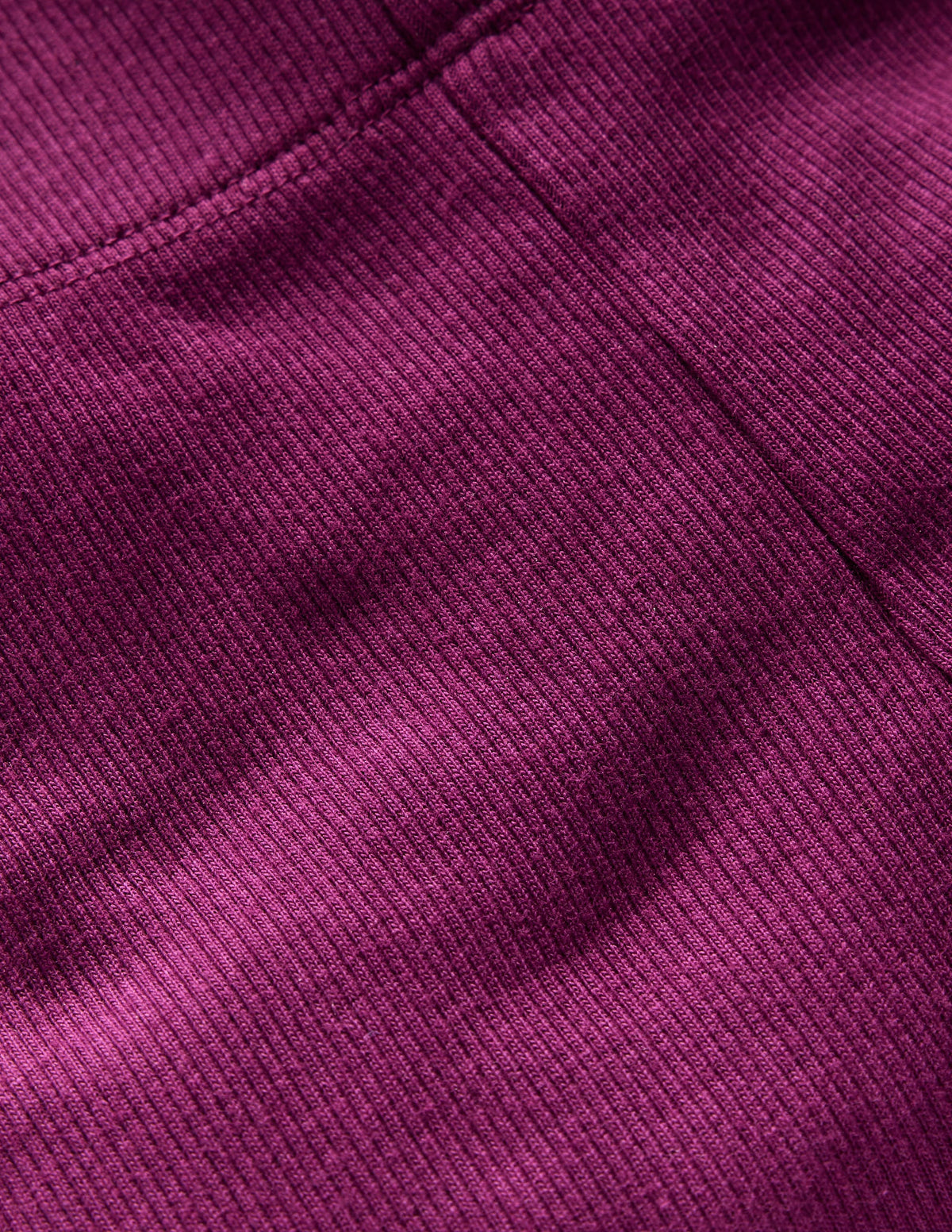 Gerippte Leggings mit Schlag-Brombeere - Image 3