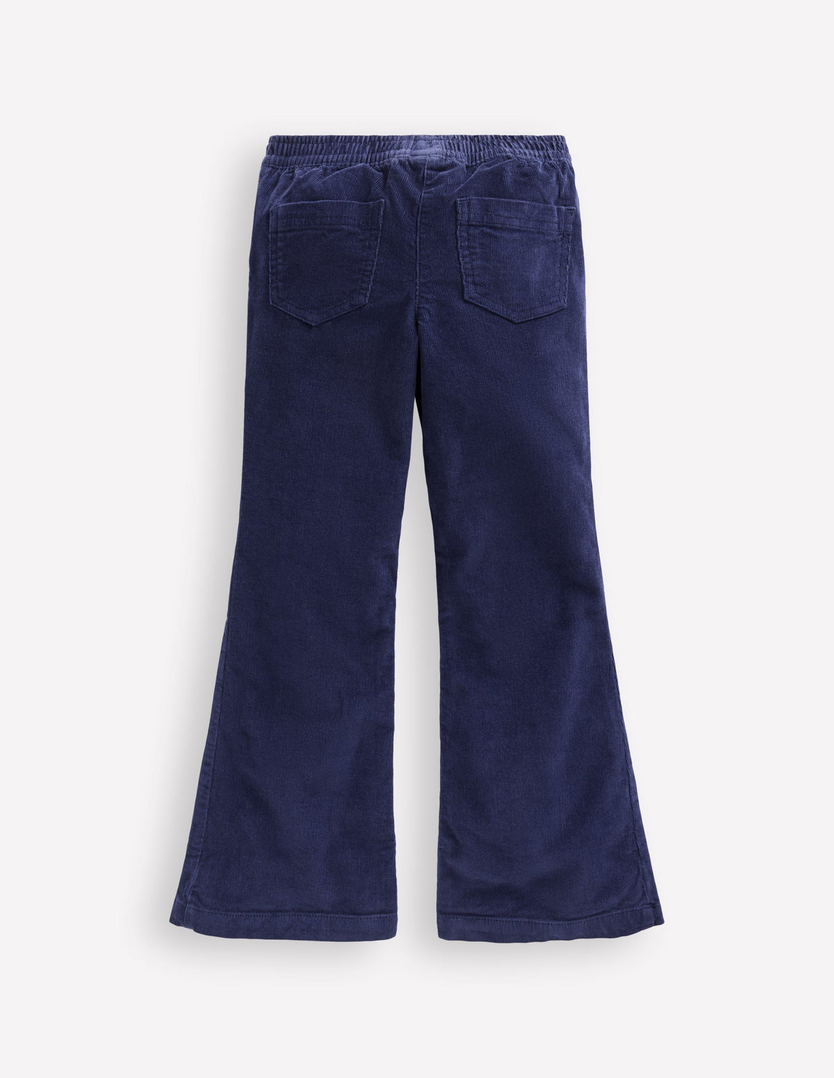 Ausgestellte Cordleggings-Schuluniform-Marineblau-3