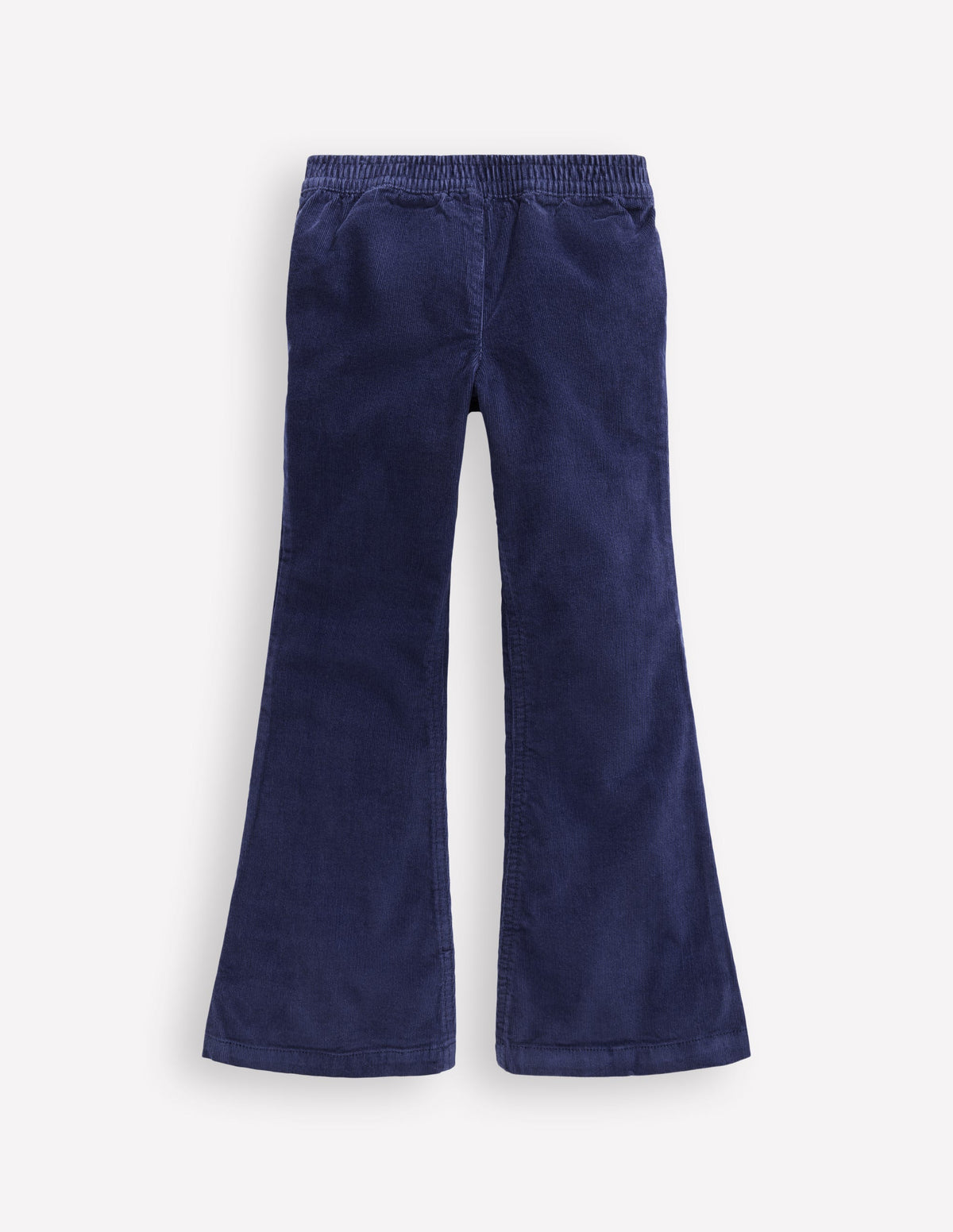 Ausgestellte Cordleggings-Schuluniform-Marineblau-2