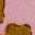 Bas de jogging large imprimé-Motif Sprouting Garden vieux rose
