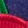 Wow Schicker Mantel-Steuerbordblau Kirsche Regenbogen