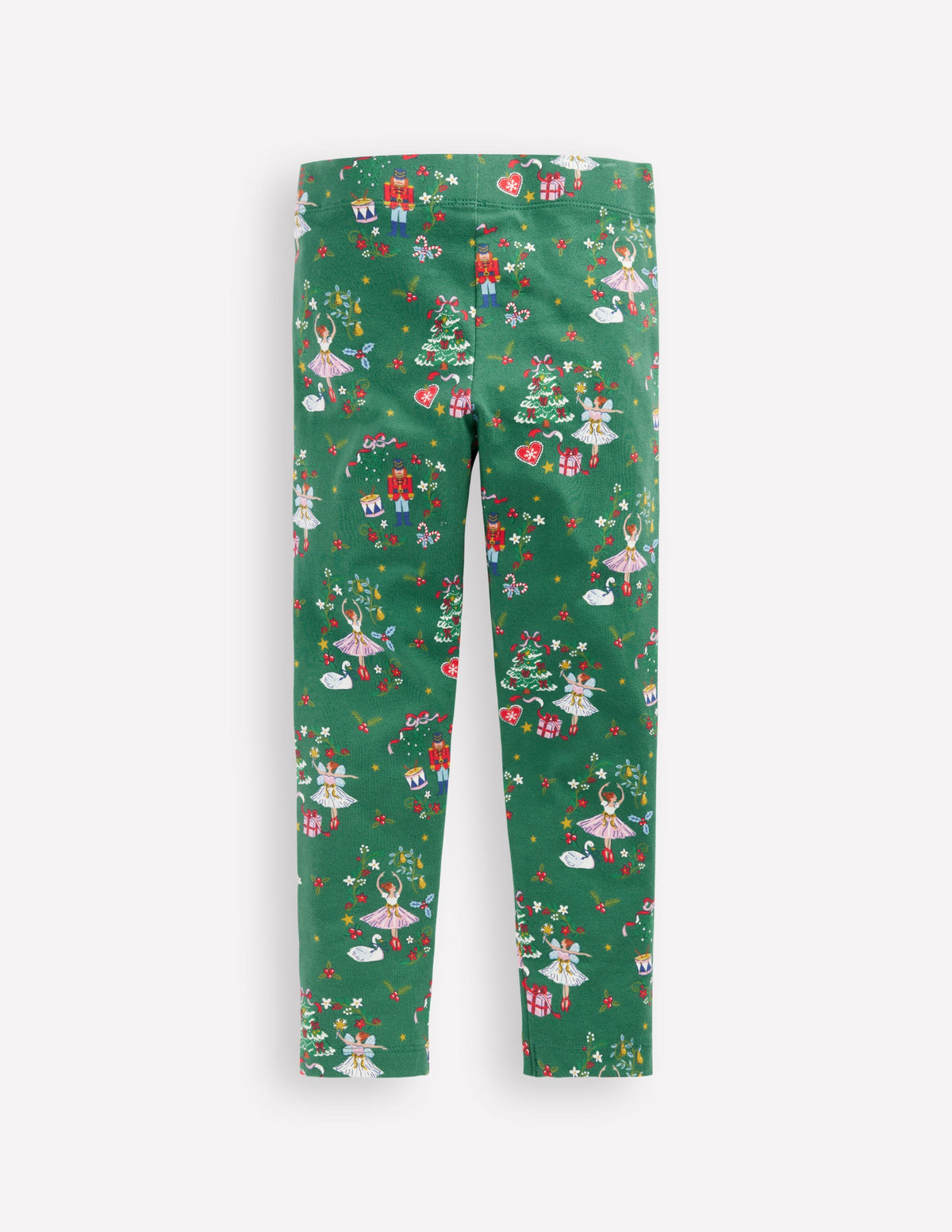 Fun Leggings-Jewel Green Christmas - Image 2