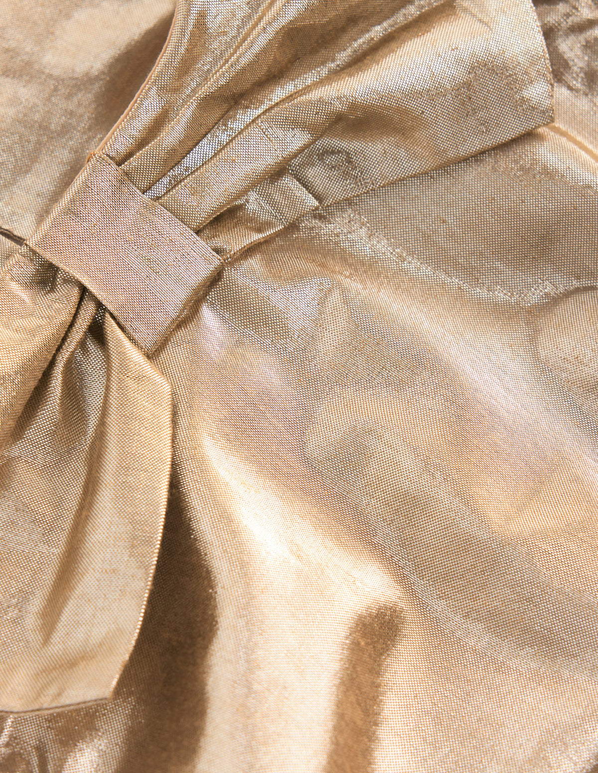 Partykleid mit Ballonsaum-Gold - Image 3
