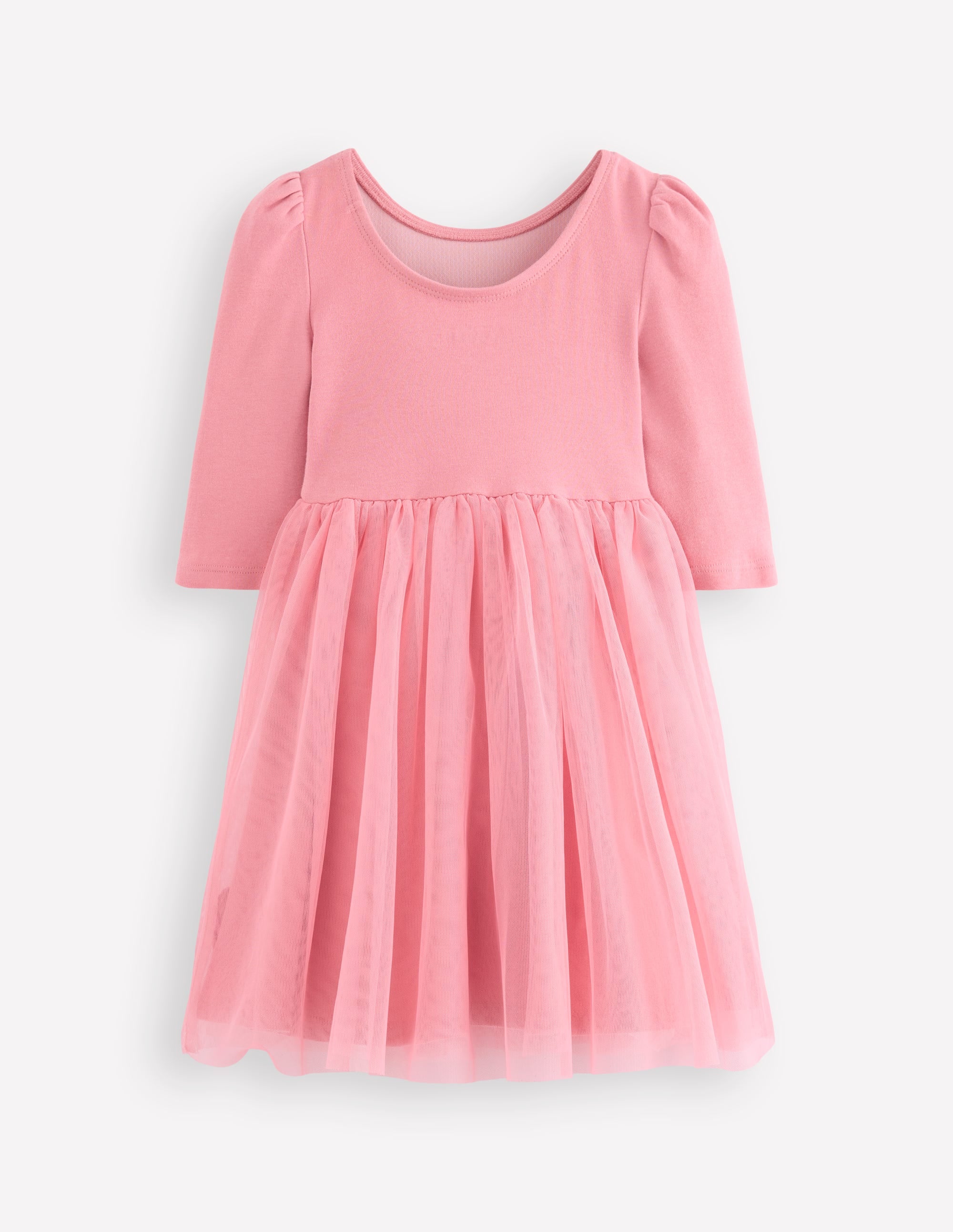 Tüllkleid mit Applikationen-Kaugummirosa Hasen - Image 2