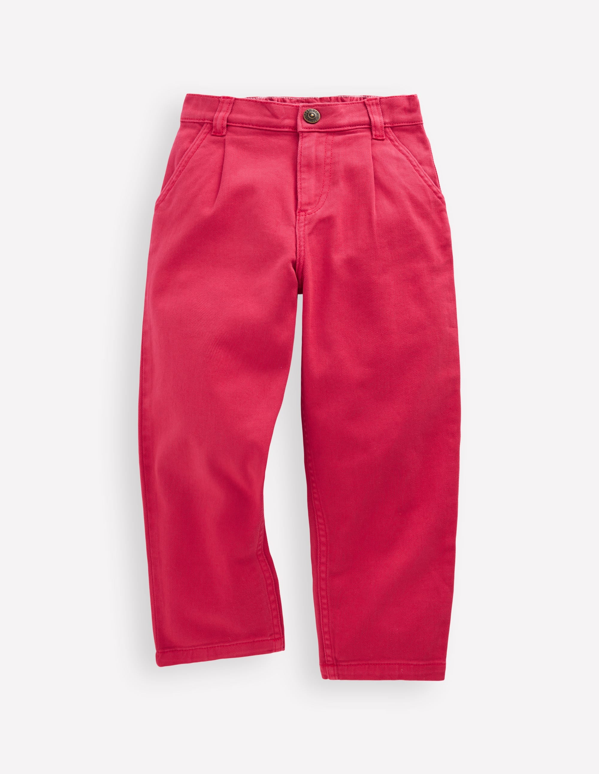Pleat Jeans-Raspberry Pink - Image 3