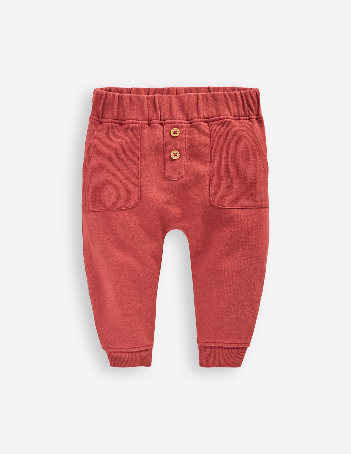 Jersey Joggers-Roasted Chestnut Brown - Image 1