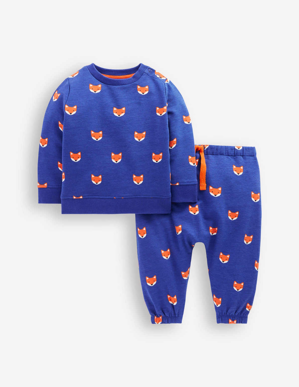 Sweatshirt-Spielset-Blau Füchse - Image 1