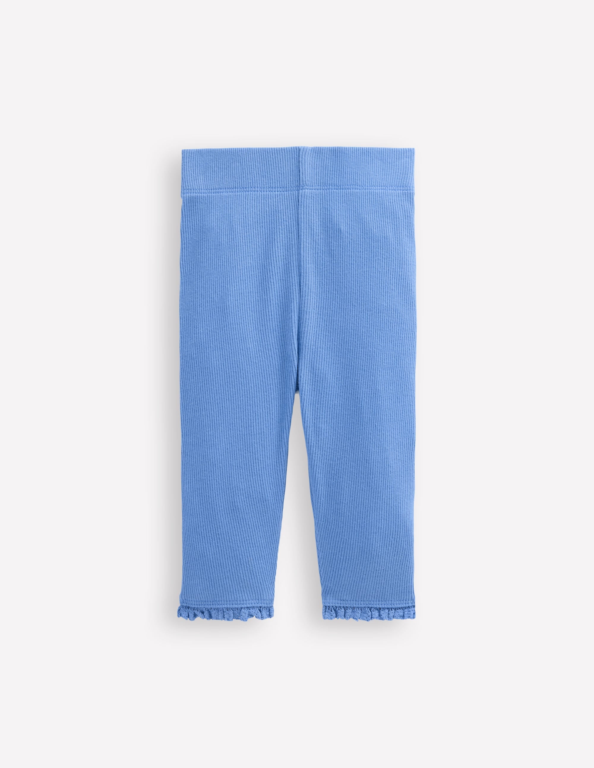 Gerippte Leggings-Vergissmeinnicht Blau - Image 1