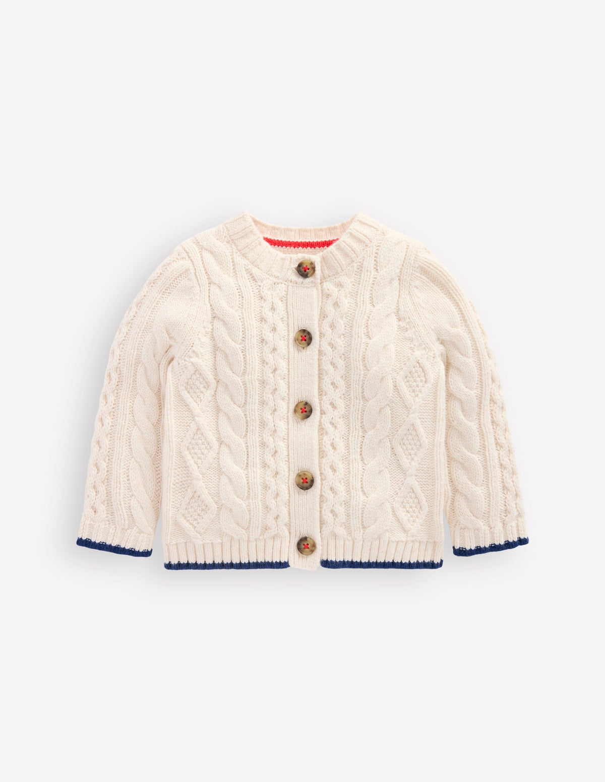 Klassische Strickjacke mit Zopfmuster-Anenome-1